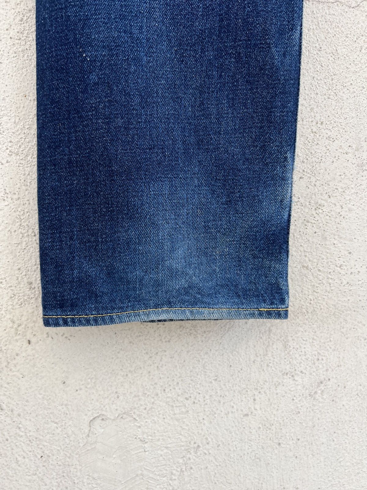 Vintage Vintage AKATSUKI Japan Faded Blue Denim Selvedge Jeans Size US 30 / EU 46 - 18 Thumbnail
