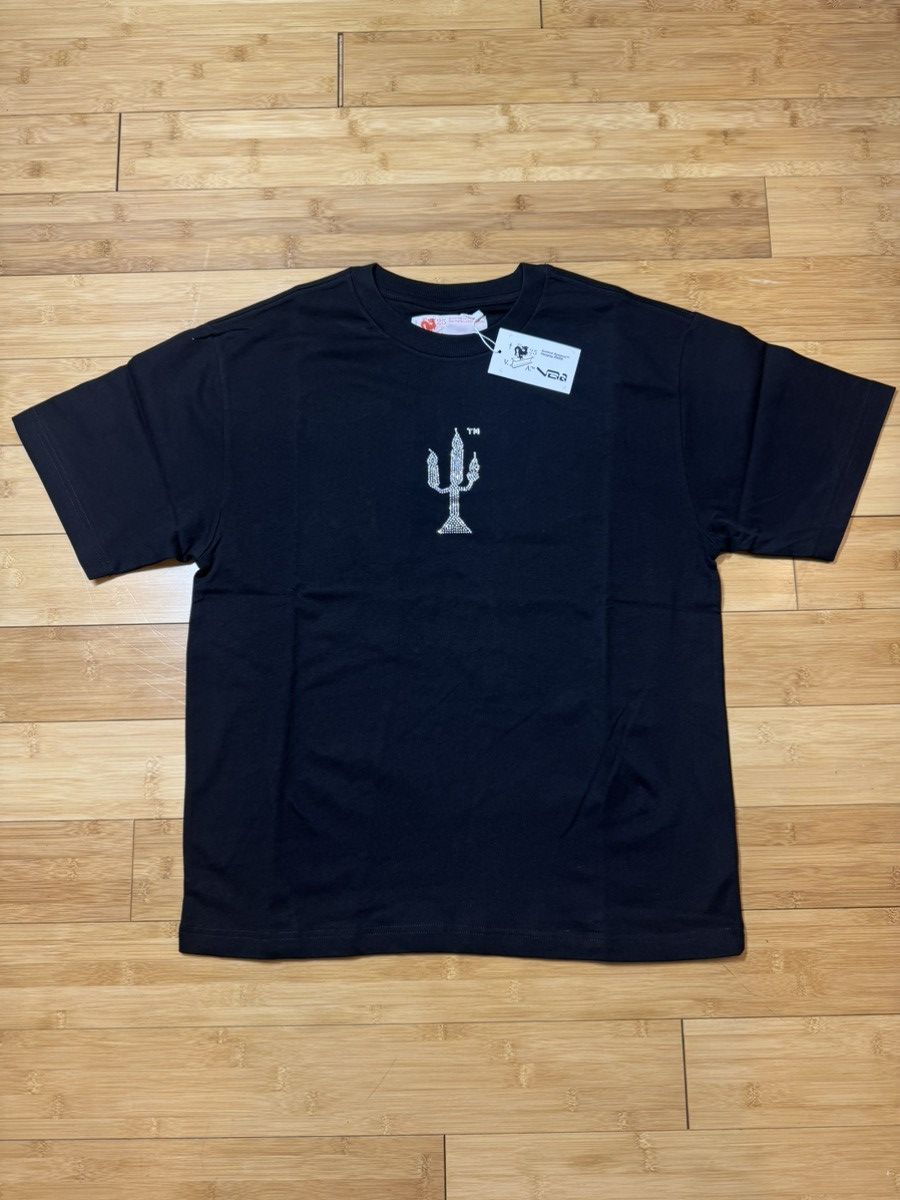Sp5der Sp5der x Virgil Abloh VAA TM Tee Black - Size M Size US M / EU 48-50 / 2 - 2 Thumbnail