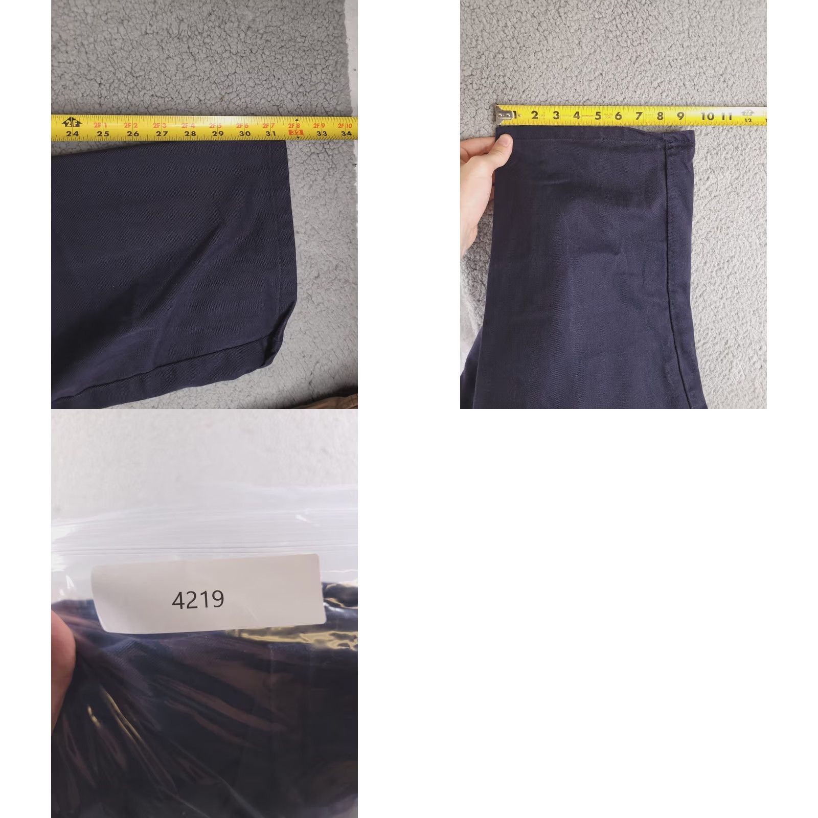 Vintage Tyndale Pants Mens 40x31 Flame-Resistant Workwear Blue Chino Relaxed Straight Mens Size US 40 / EU 56 - 8 Thumbnail