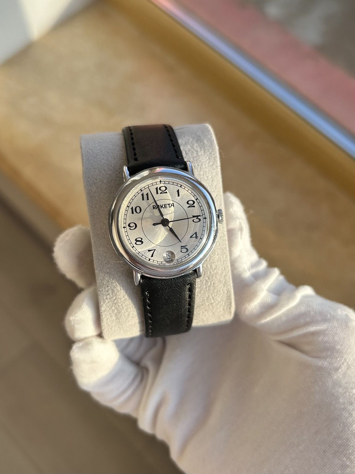 Vintage Vintage Watch Raketa Mechanical Authentic 1980s Size ONE SIZE - 1 Thumbnail
