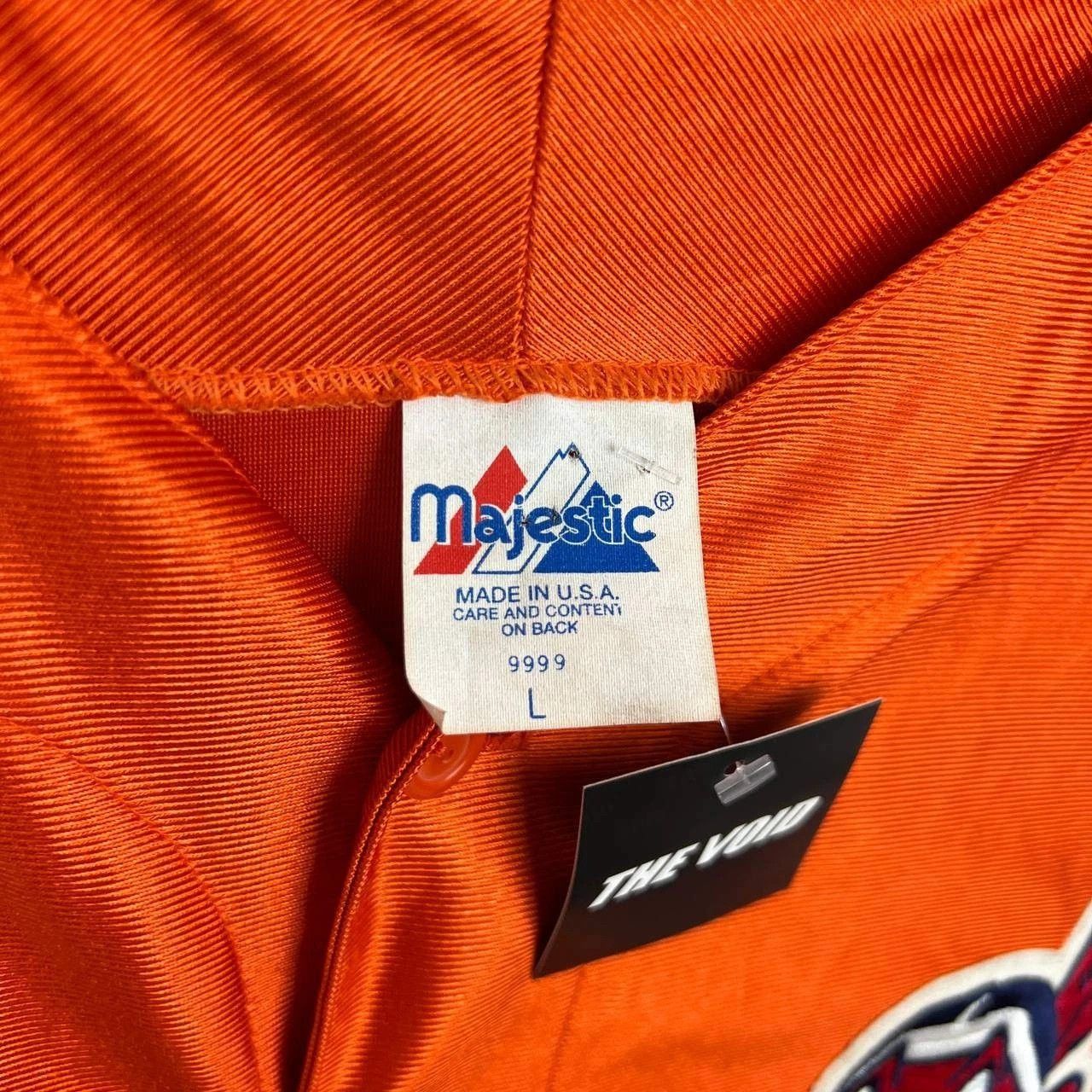 Majestic Vintage Cleveland Indians Guardians Jersey Shirt Men L Size US L / EU 52-54 / 3 - 6 Thumbnail