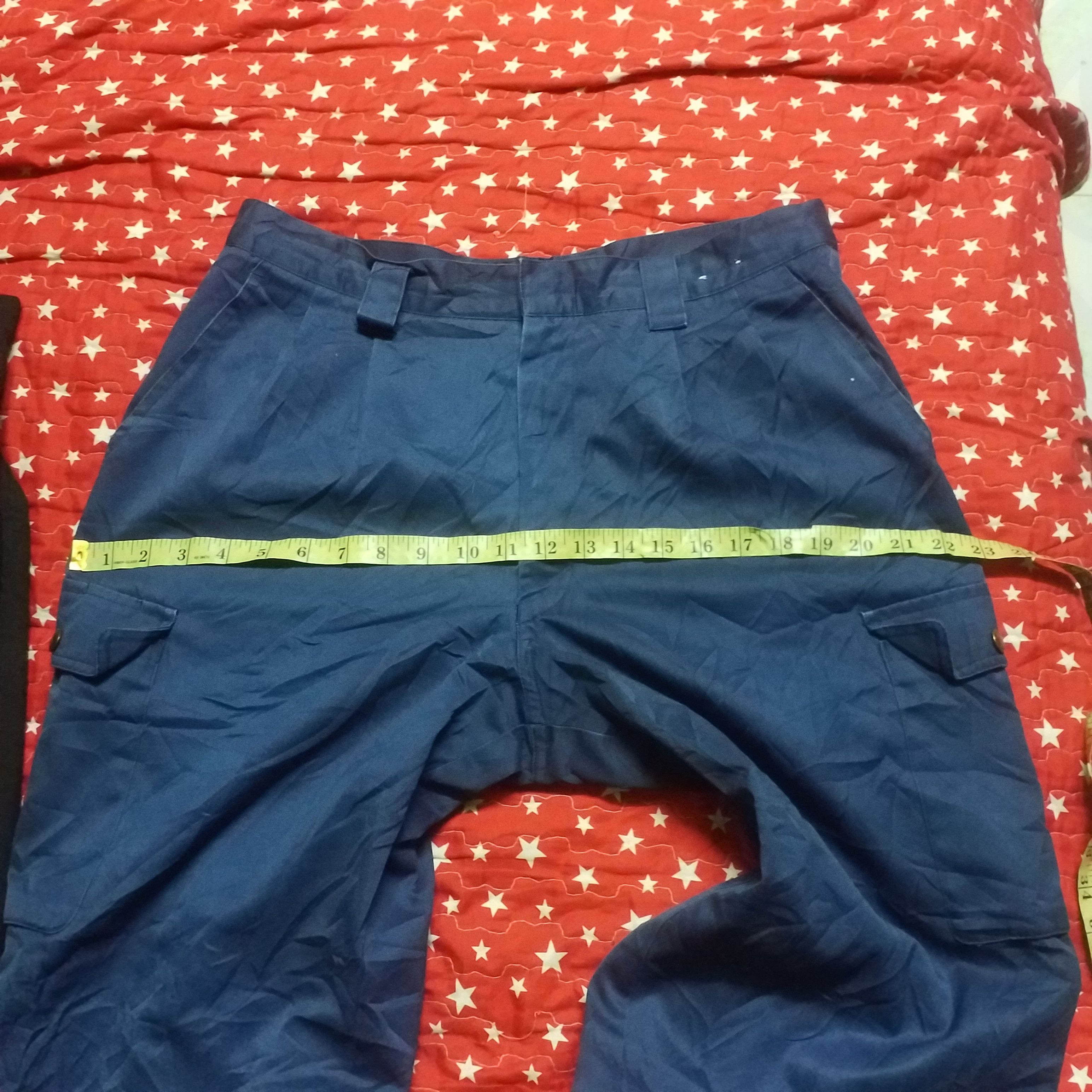 Japanese Brand WORKWEAR BAGGY WIDER CARGO PANT SIZE 34 Size US 34 / EU 50 - 4 Thumbnail