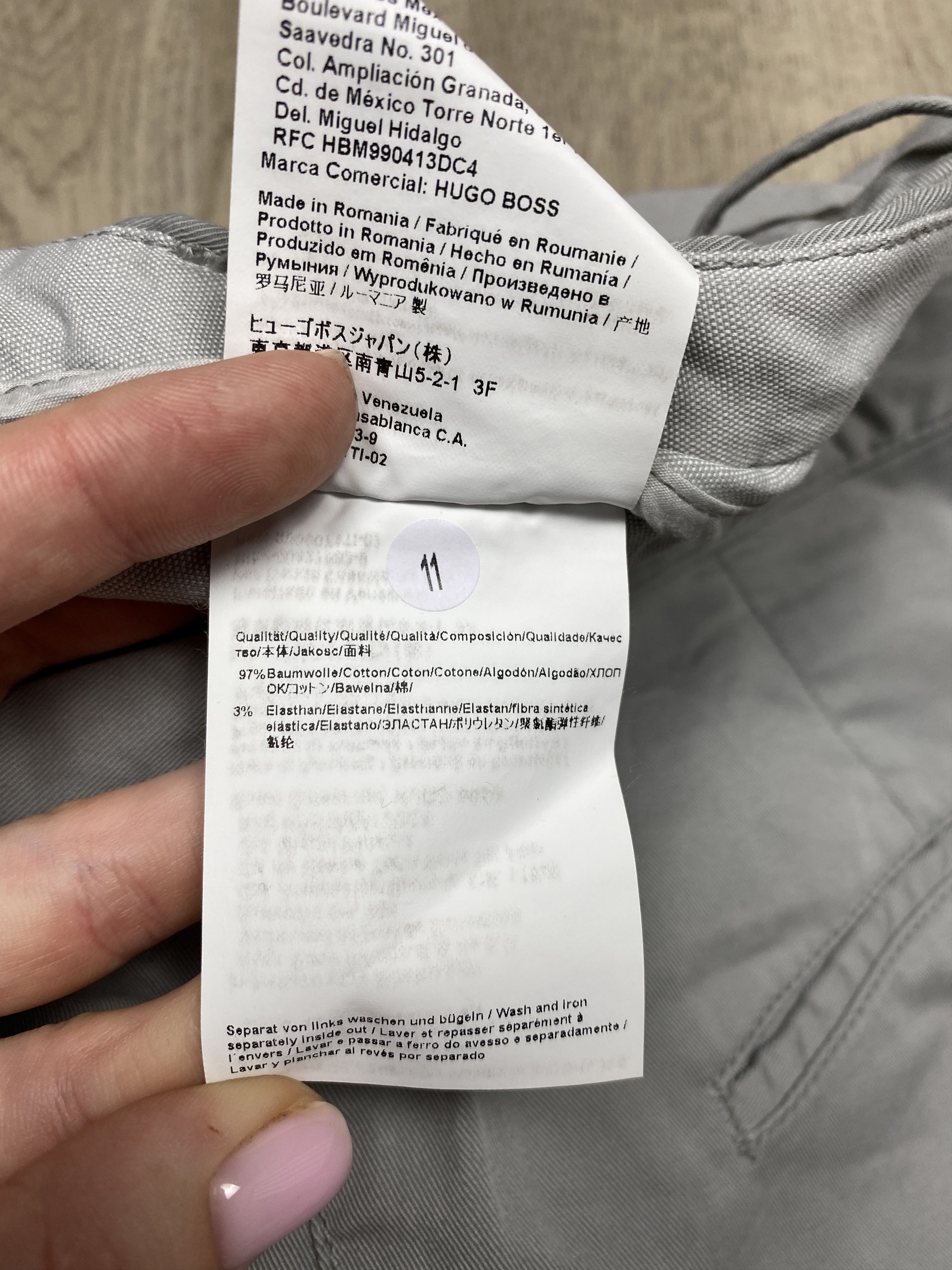 Hugo Boss × Vintage Hugo Boss Vintage Mens Chino Pants Size US 32 / EU 48 - 6 Thumbnail