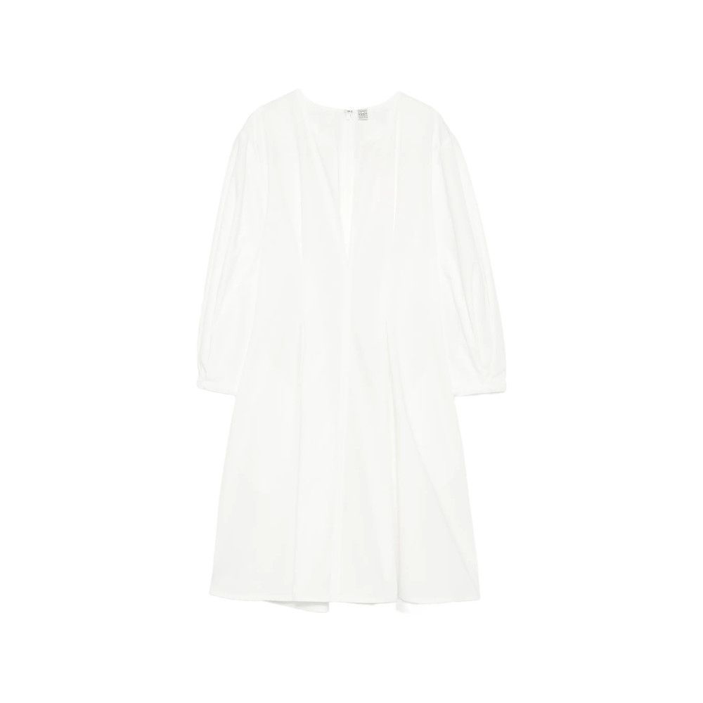 Toteme Toteme WHITE Dresses - Day Dresses Size XS / US 0-2 / IT 36-38 - 1 Thumbnail
