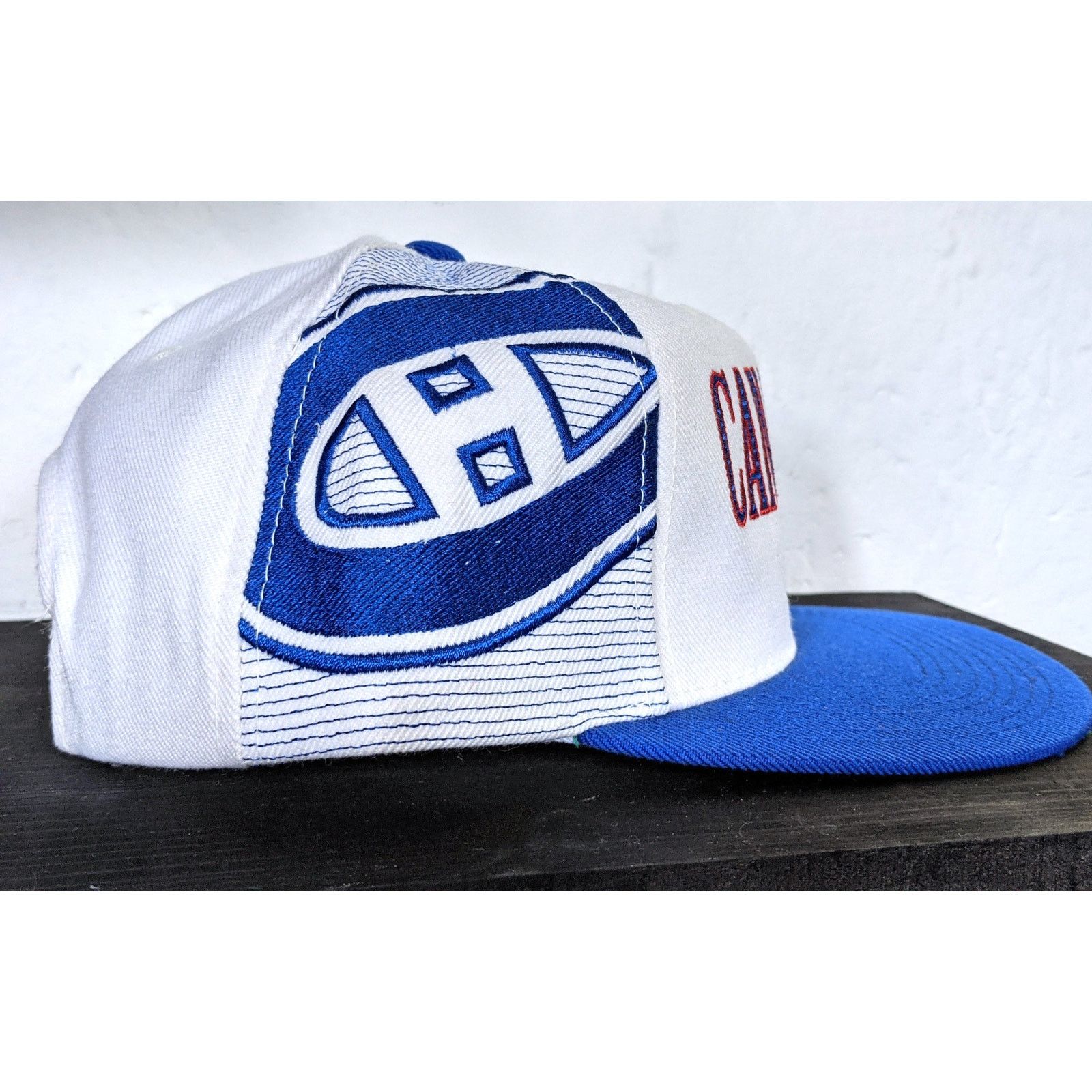 NHL × Sports Specialties NEW Montreal Canadiens 90s LASER snapback NHL hockey vintage Size ONE SIZE - 4 Thumbnail