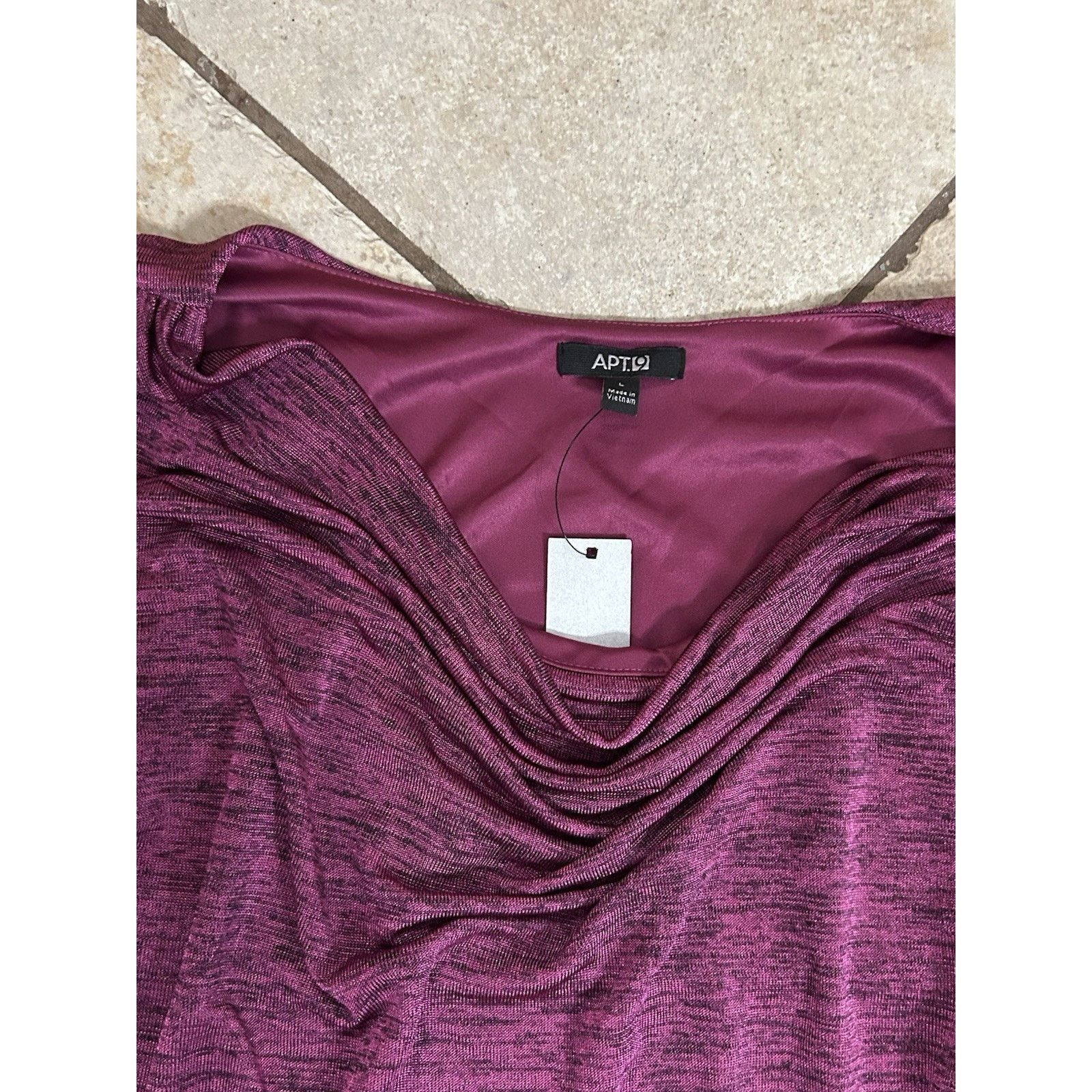 Apt. 9 apt 9 sleeveless top large Pink And Black NWT Size L / US 10 / IT 46 - 3 Thumbnail