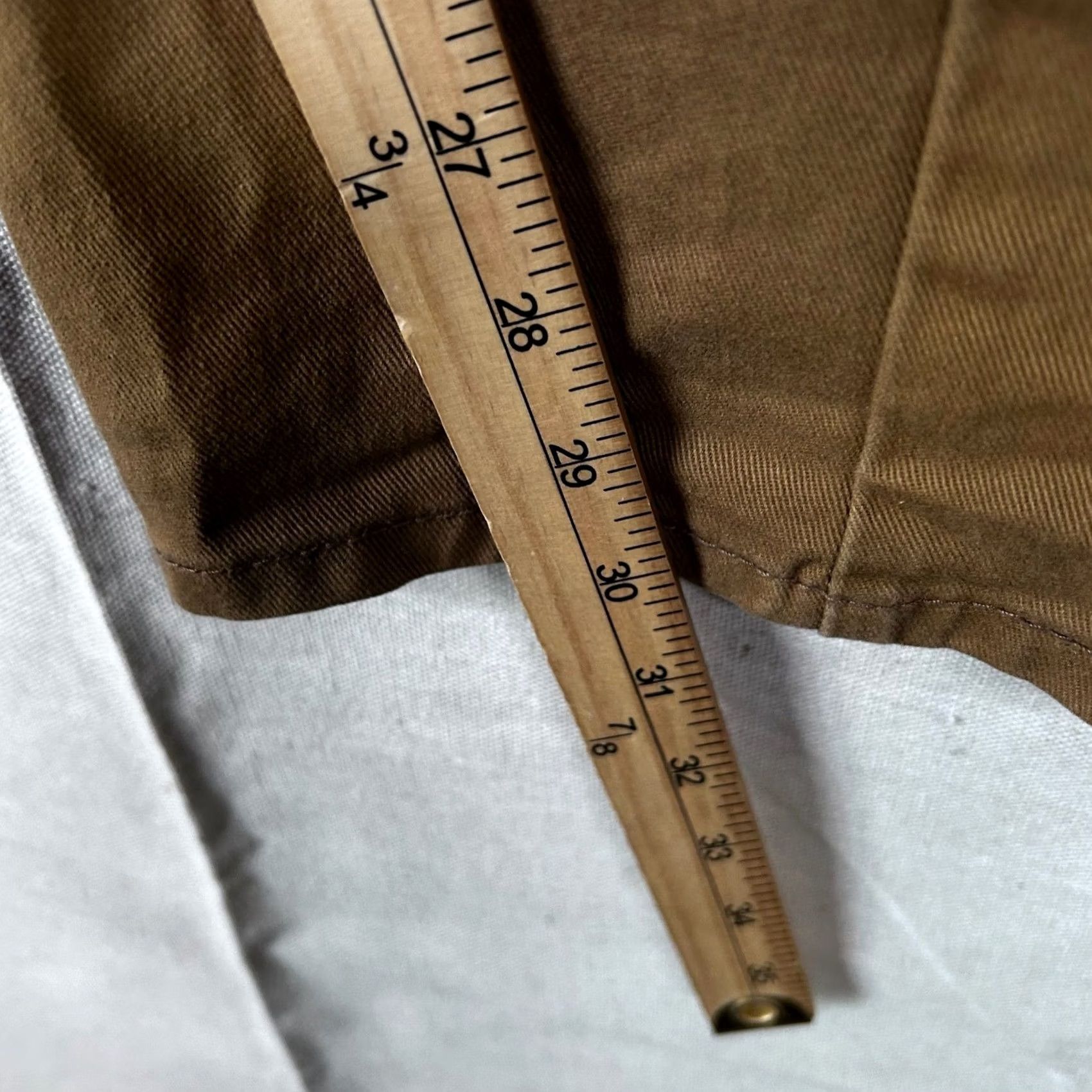 Levi's Levi's 513 Slim Straight Pants Mens Brown Twill 30x30 WaterLess 5-Pocket Denim Khakis Cotton Blend Regular Size 28 Inseam 30 Size US 30 / EU 46 - 5 Thumbnail
