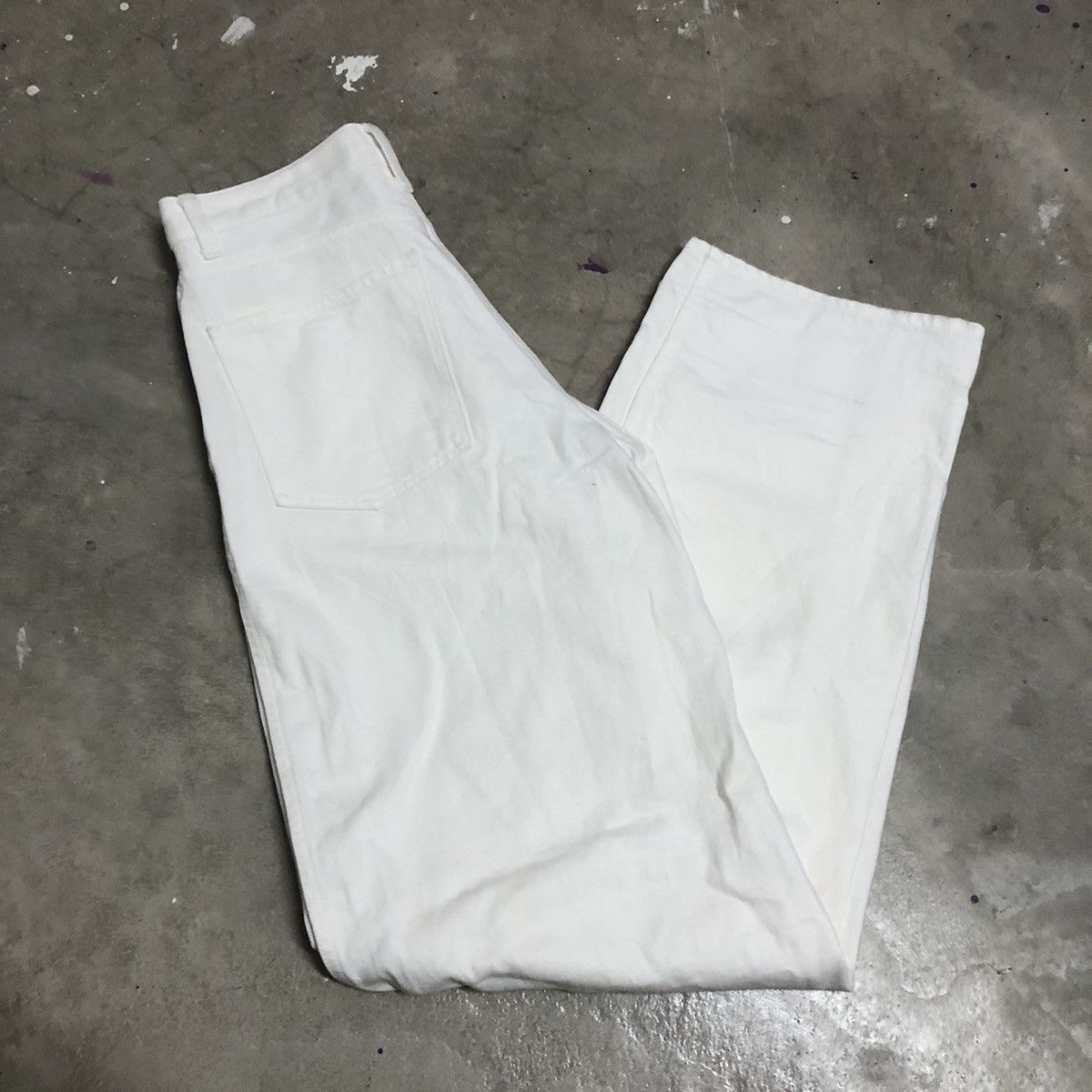 Christophe Lemaire × Uniqlo Christophe Lemaire X Uniqlo U Curved Jeans Size 27" / US 4 / IT 40 - 9 Thumbnail