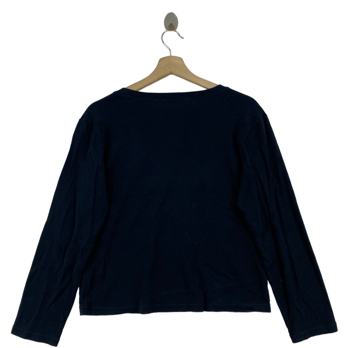 MCM MCM LEGERE MUNCHEN Germany Designer Black Long Sleeve Shirt Size L / US 10 / IT 46 - 4 Thumbnail