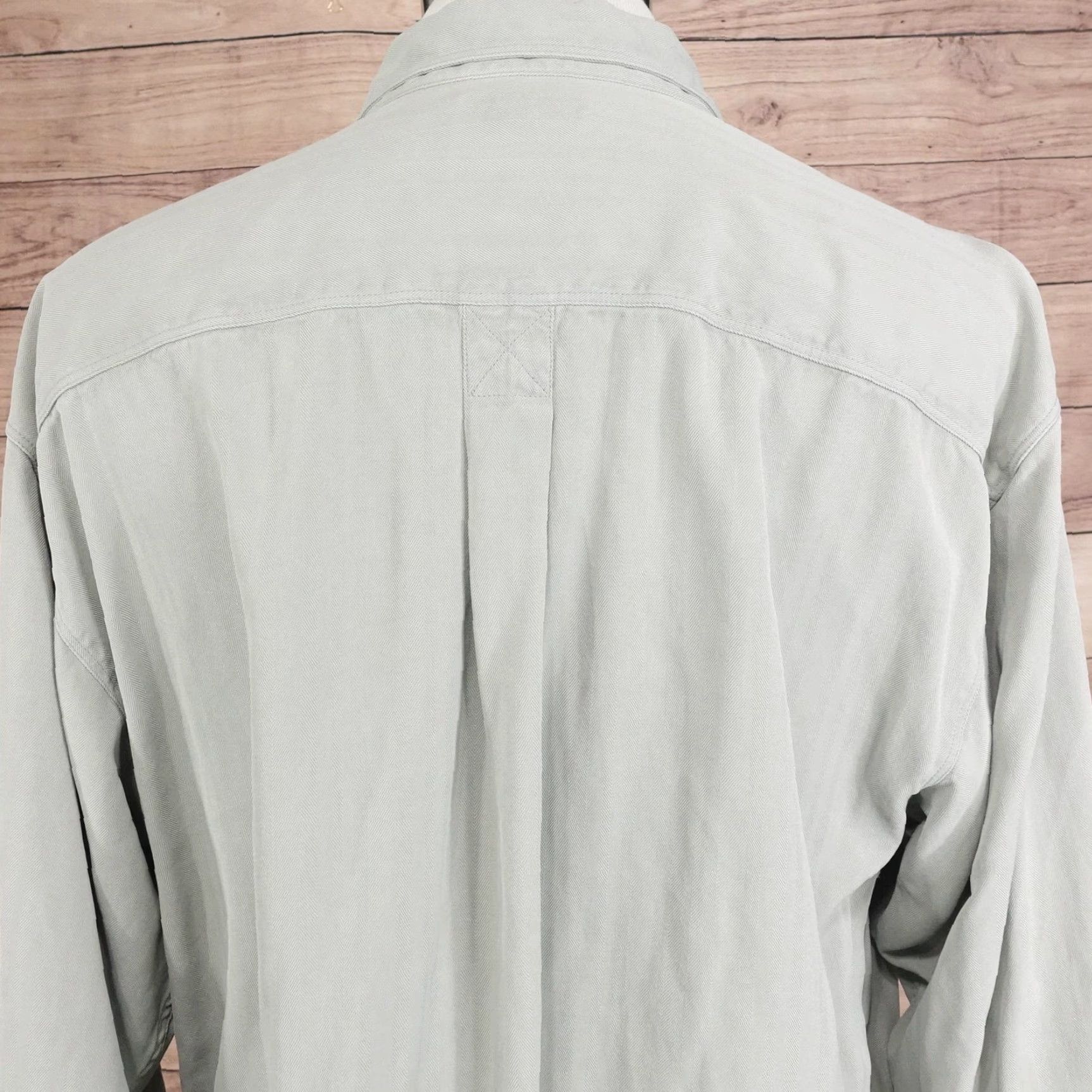 Tommy Bahama Tommy Bahama Shirt Mens XL Green Silk Long Sleeve Button-Up Relax Mens Size US XL / EU 56 / 4 - 5 Thumbnail