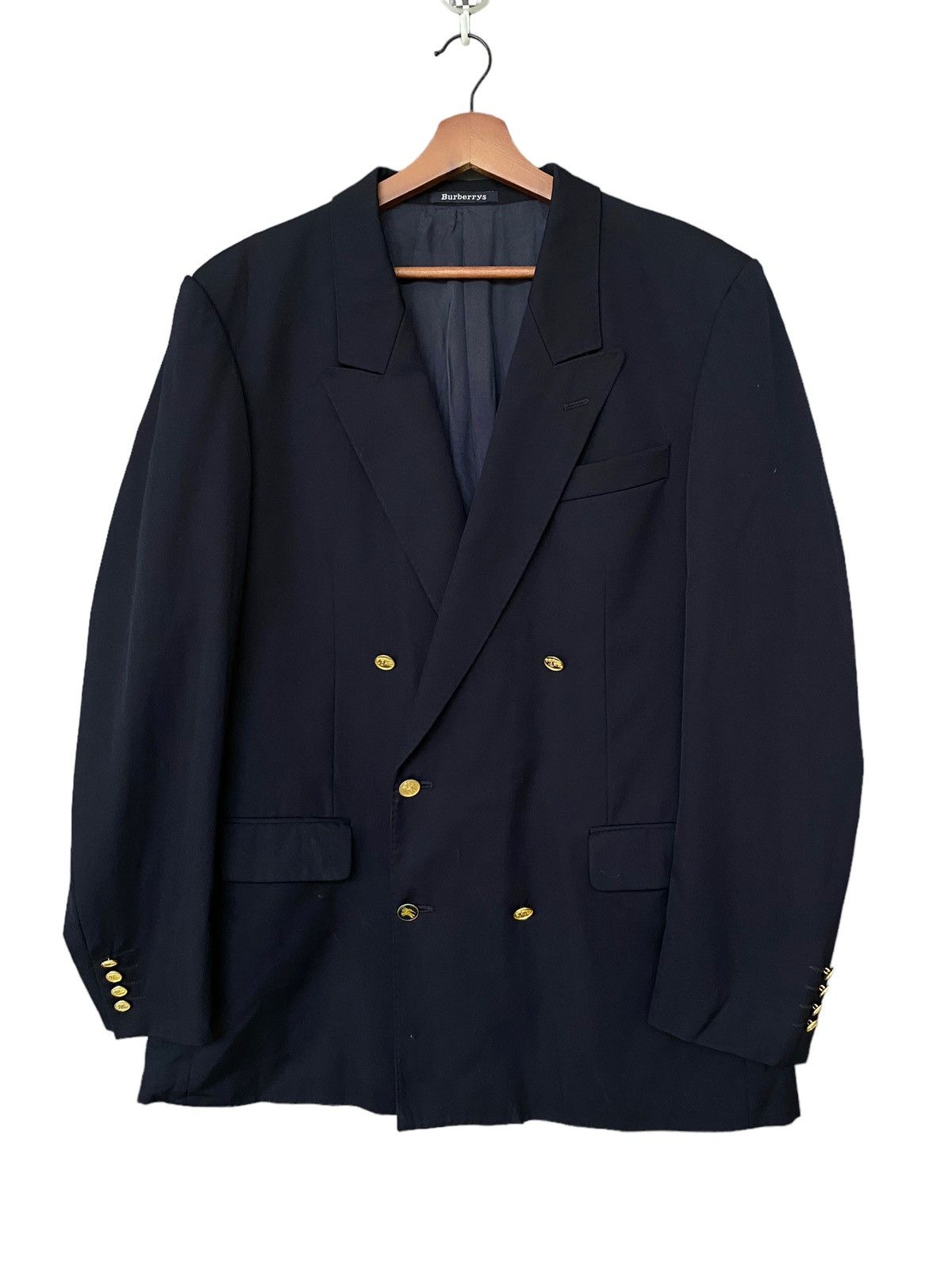 Burberry × Vintage Vintage Japanese Brand Burberry Jacket 1990s Size US XL / EU 56 / 4 - 3 Thumbnail