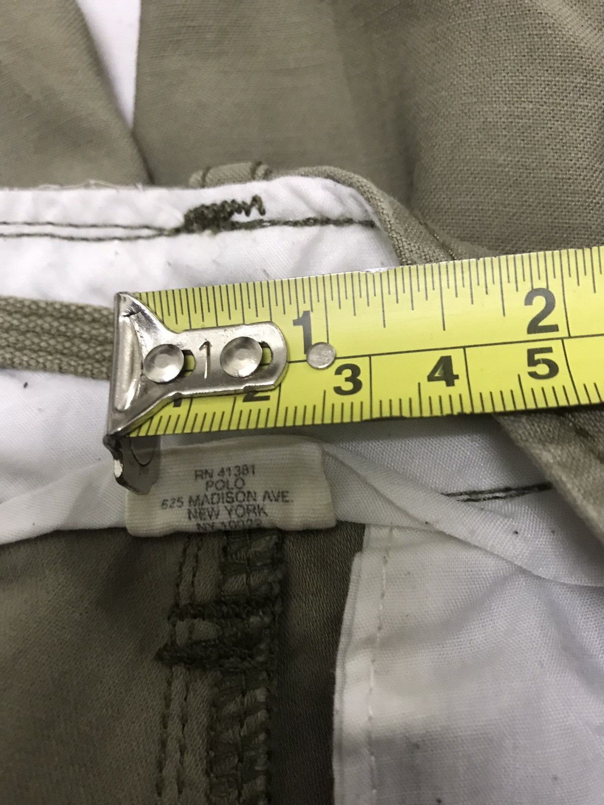 Ralph Lauren Denim Supply Ralph Lauren Mens Cargo Military Style Pants Size US 30 / EU 46 - 9 Thumbnail