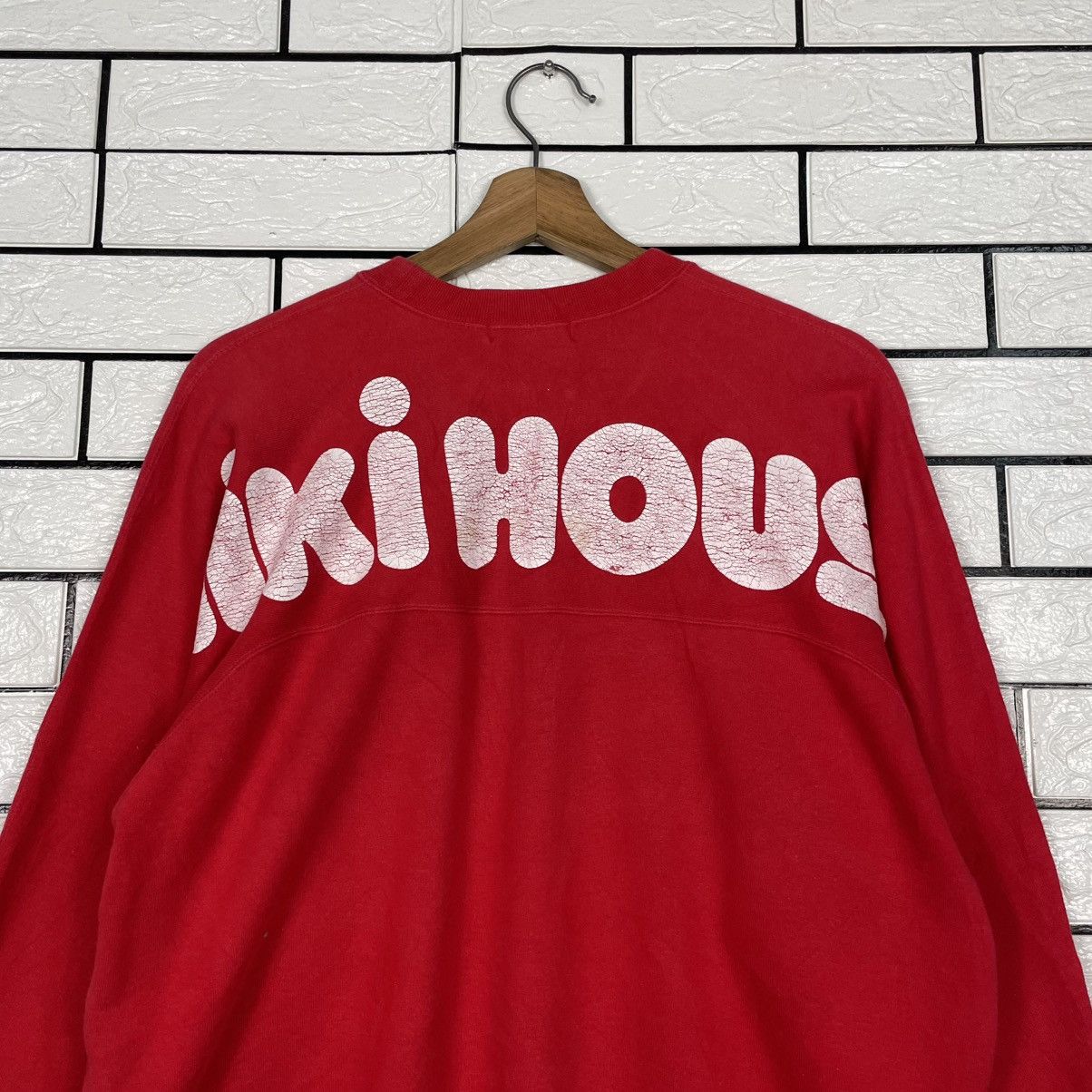 Japanese Brand Vintage Miki House Red Crewneck Sweatshirt Size US L / EU 52-54 / 3 - 8 Thumbnail