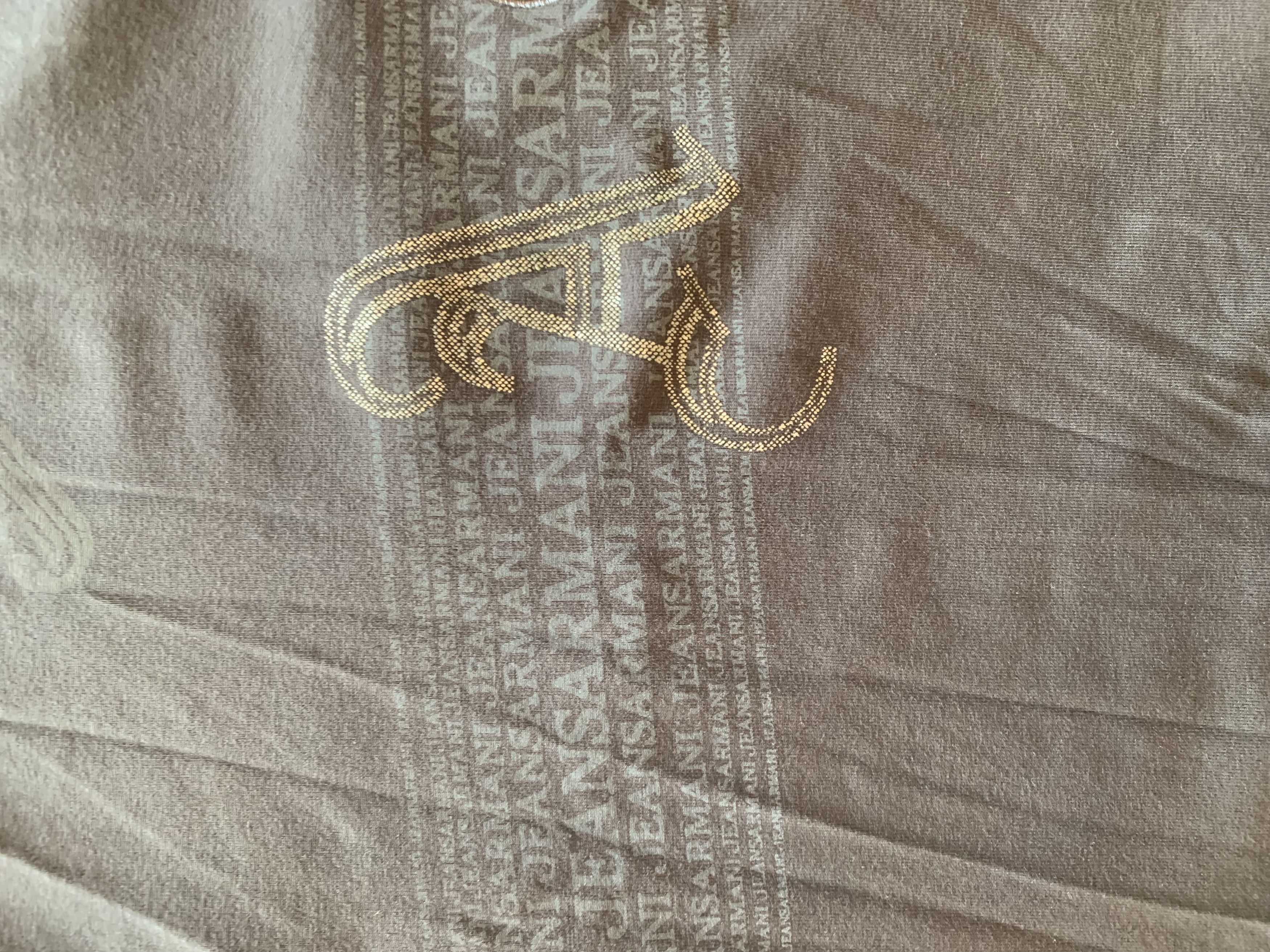 Armani Armani Jeans | Embroidered Long Sleeve T-Shirt Size US XXL / EU 58 / 5 - 3 Thumbnail