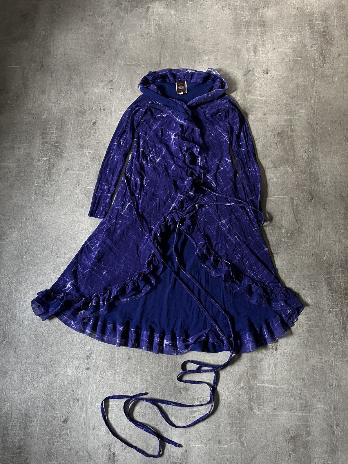 Jean Paul Gaultier Vintage Jean Paul Gaultier maille mesh purple dress Size M / US 6-8 / IT 42-44 - 1 Thumbnail