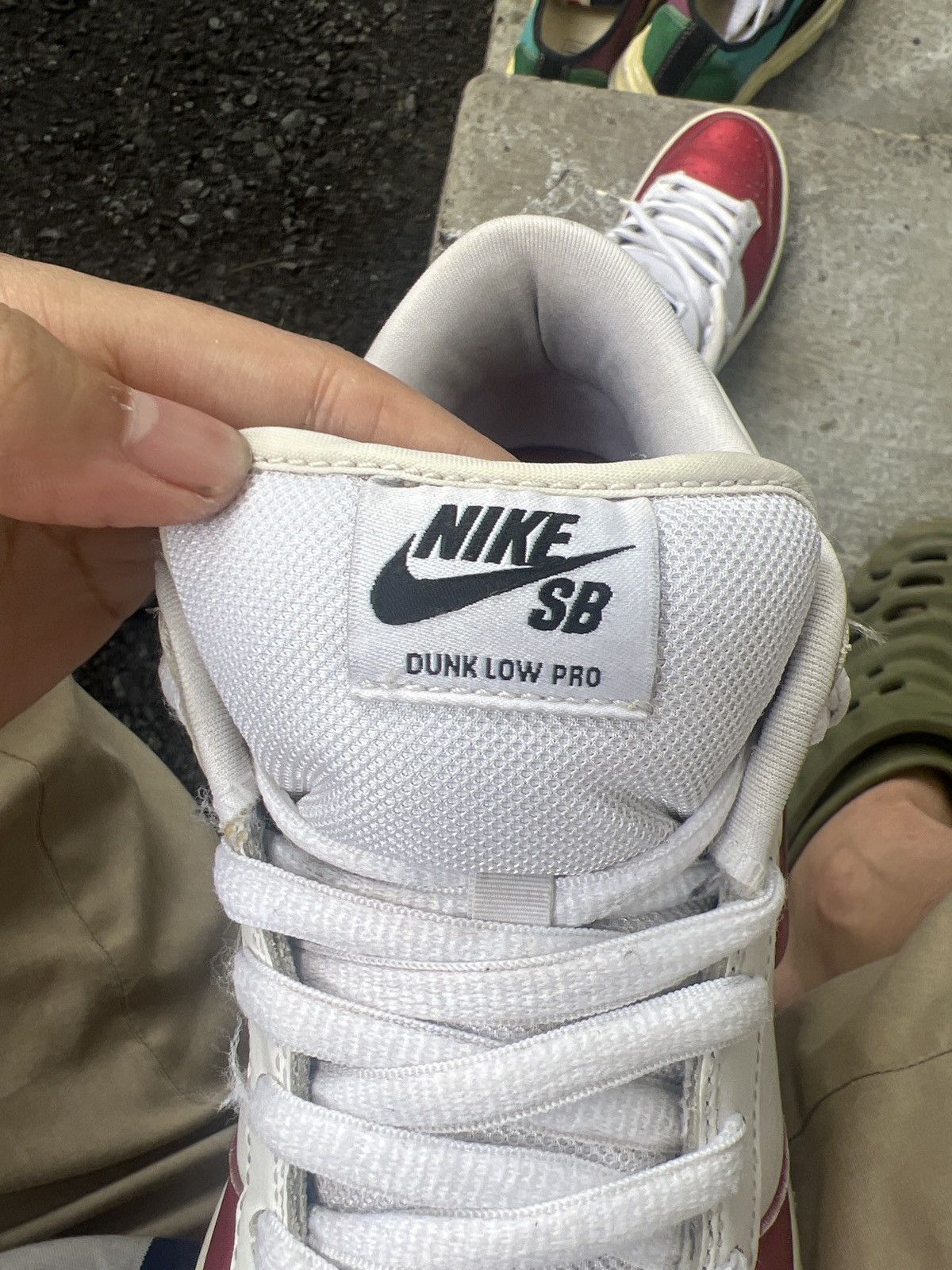 Nike × Supreme Nike Supreme x Dunk SB Low ‘Varsity Red’ CK3480-600 Size US 9 / EU 42 - 15 Thumbnail