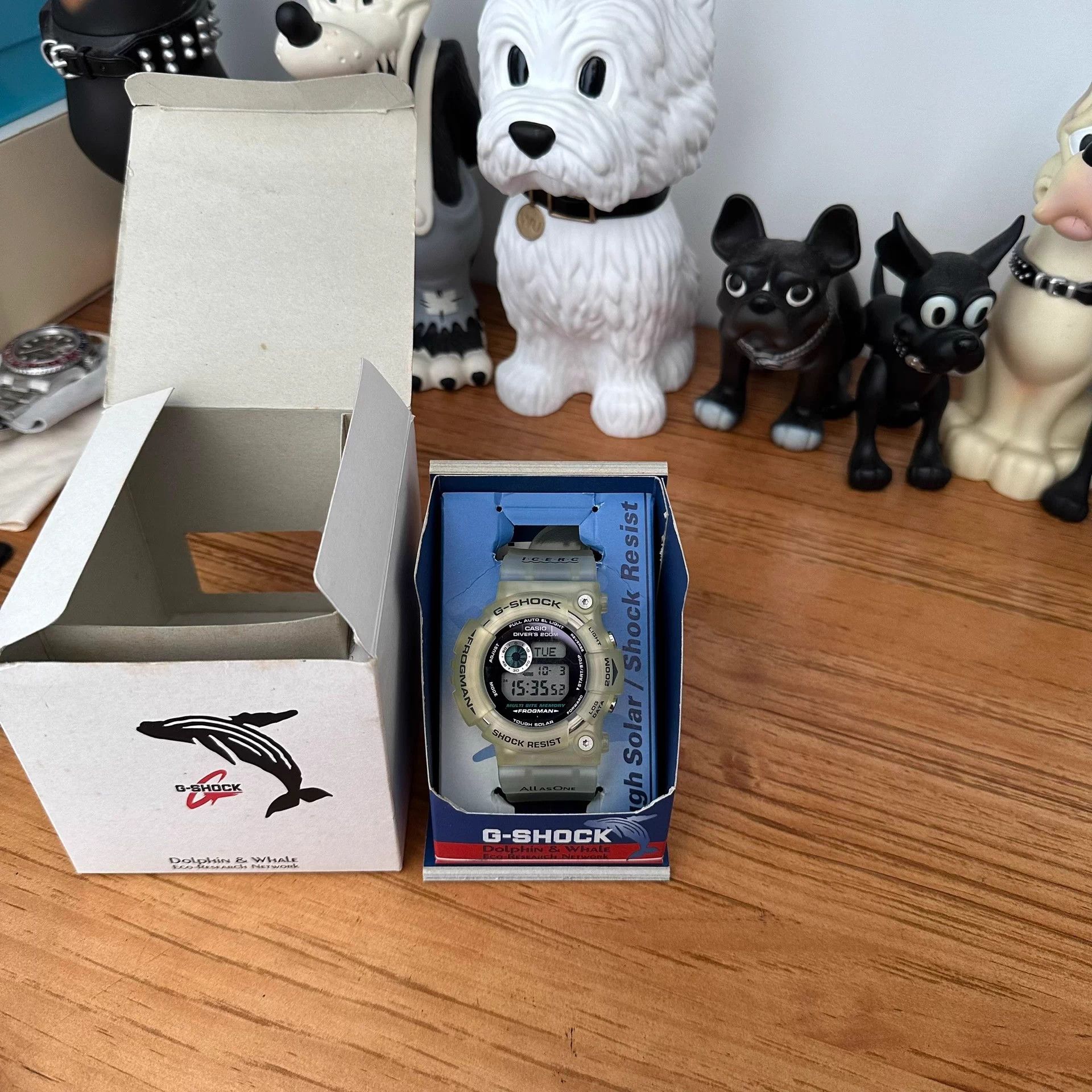 Casio Casio G-Shock Frogman 4th Gen GW202 Transparent Jelly New Size ONE SIZE - 2 Thumbnail