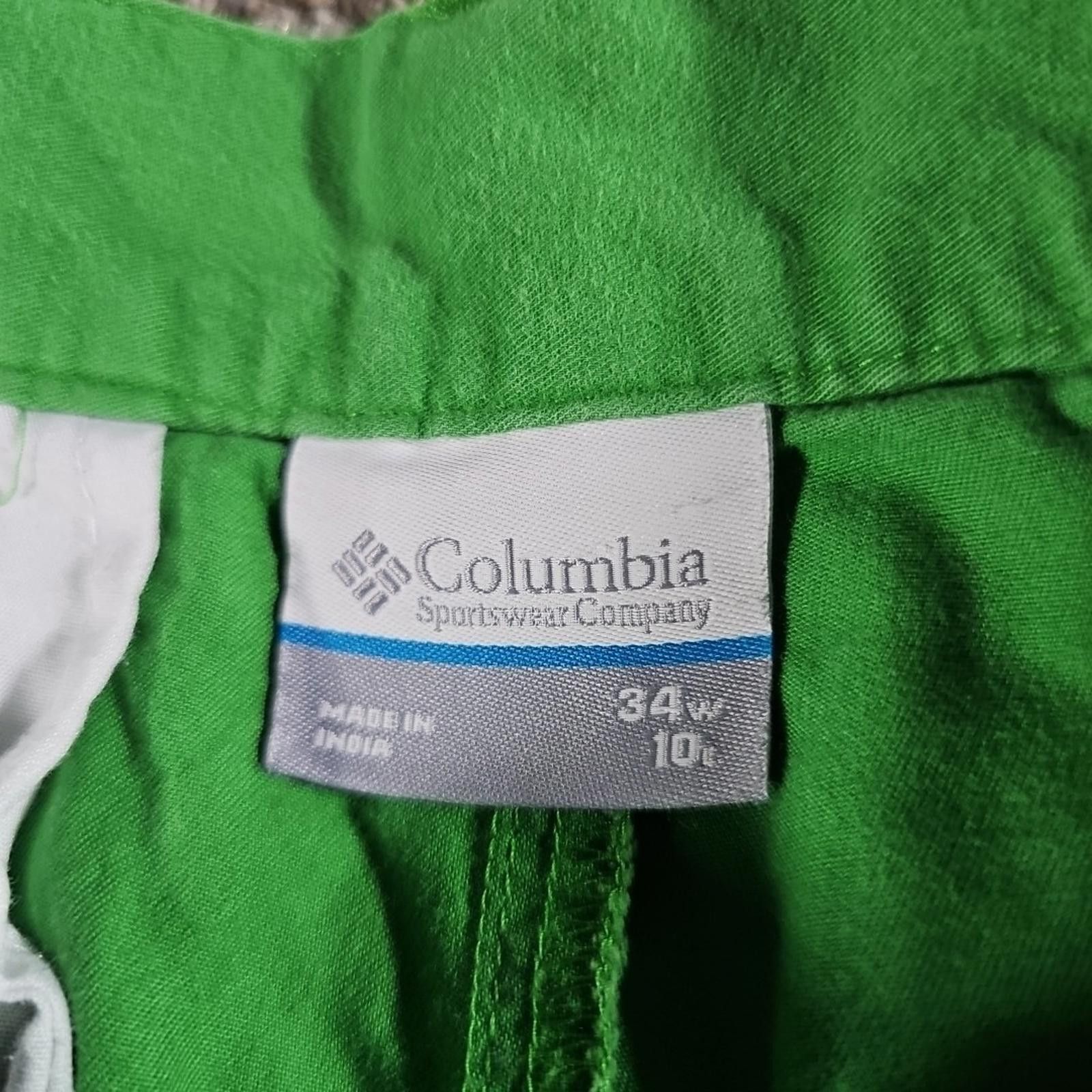 Columbia Columbia Green Shorts 34W 10L Size US 34 / EU 50 - 4 Thumbnail
