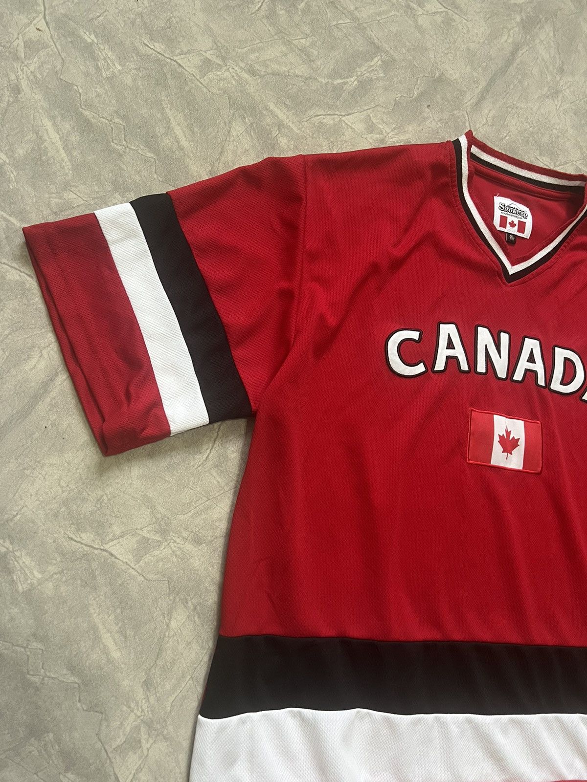 Vintage Vintage Canada Jersey Size US XL / EU 56 / 4 - 2 Thumbnail