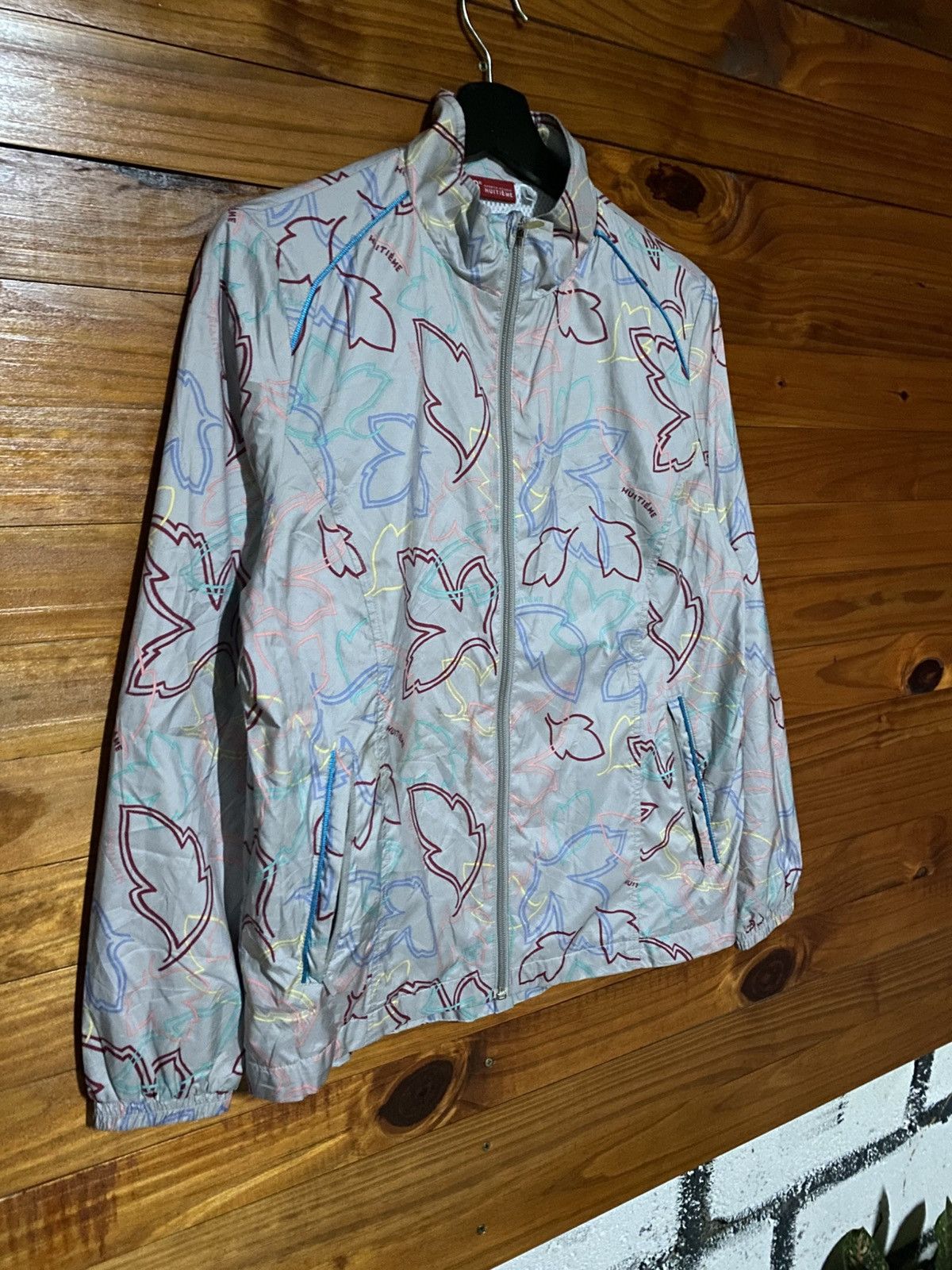 Japanese Brand Huitième 8e Sports Studio Women’s Lightweight Printed Jacket Size M / US 6-8 / IT 42-44 - 5 Thumbnail