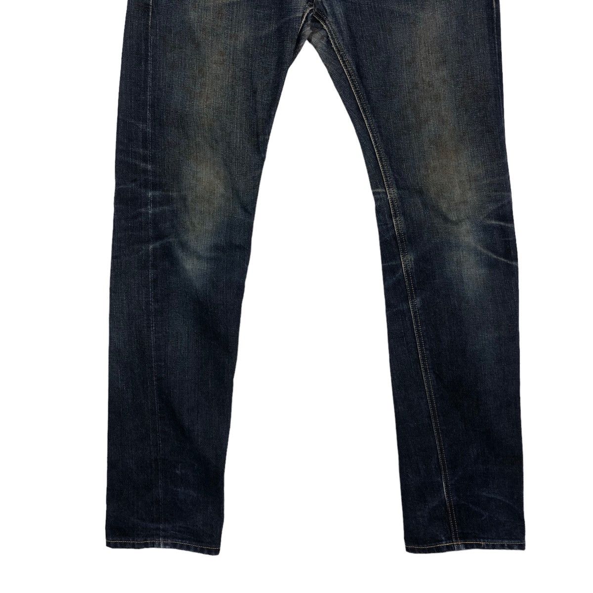 Japanese Brand 🔥VINTAGE DENIM LEE SELVEDGES RED LINE BIKER WEAR Size US 30 / EU 46 - 4 Thumbnail