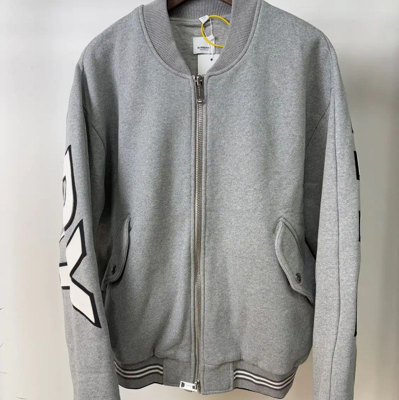 Burberry Burberry Men's Oversized Grey Outerwear Jacket Size US XXL / EU 58 / 5 - 1 Thumbnail
