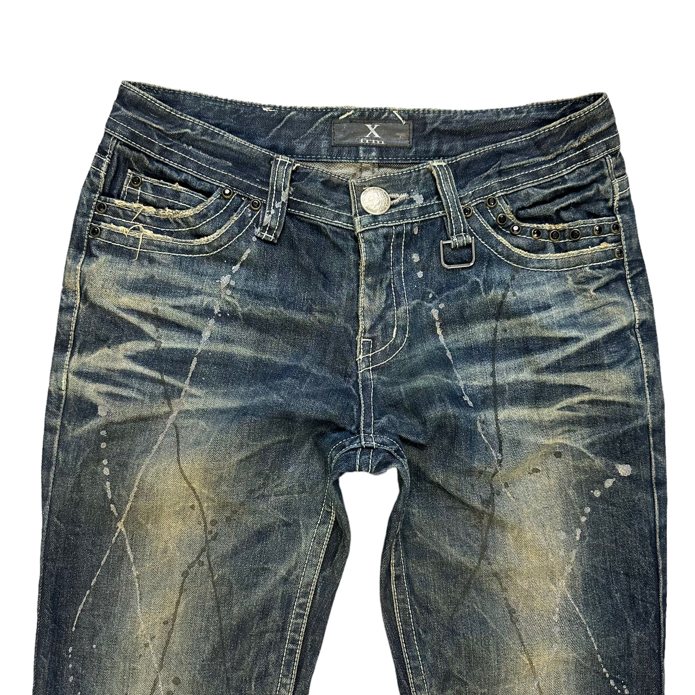 Japanese Brand Xfrm WILD JEANS #8514-012 Size 31" - 2 Thumbnail