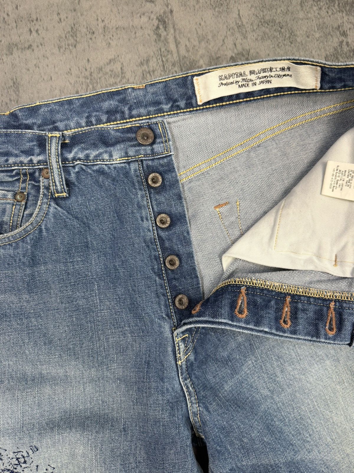 Kapital Kapital 14oz - Monkey Cisco Denim 36 Size US 36 / EU 52 - 10 Thumbnail