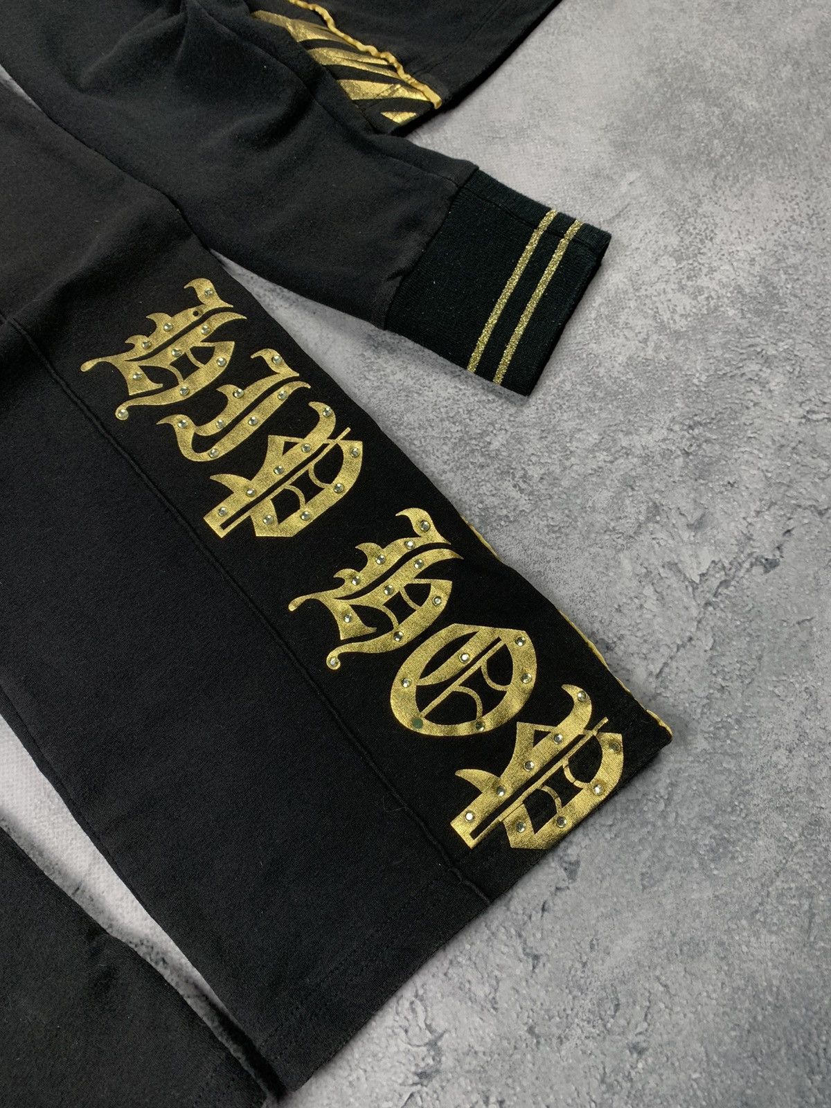 Ed Hardy Vintage Y2K Ed Hardy USA Zip Up Hoodie + Pants 90s Ladies Size XL / US 12-14 / IT 48-50 - 3 Thumbnail