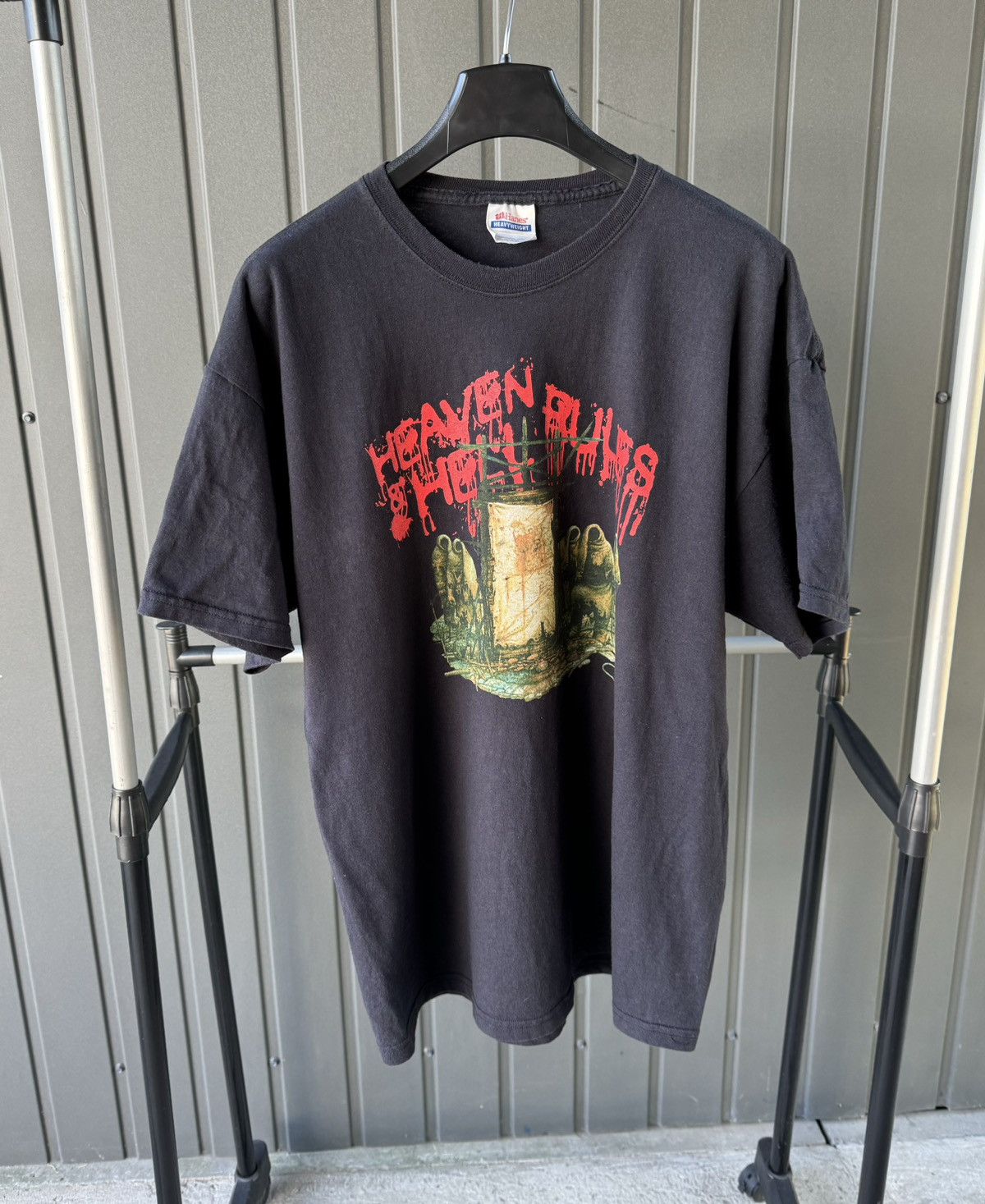 Vintage 2007 Heaven Hell Tour T Shirt Ozzy Y2K Tee