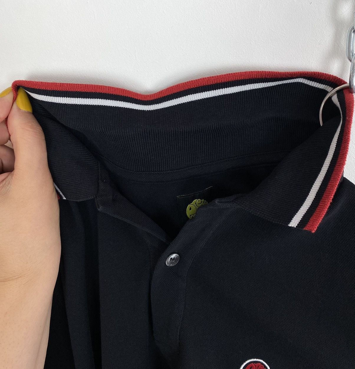 Pretty Green Pretty Green Short Sleeve Polo Shirt Mens Size S Black Top Size US S / EU 44-46 / 1 - 5 Thumbnail