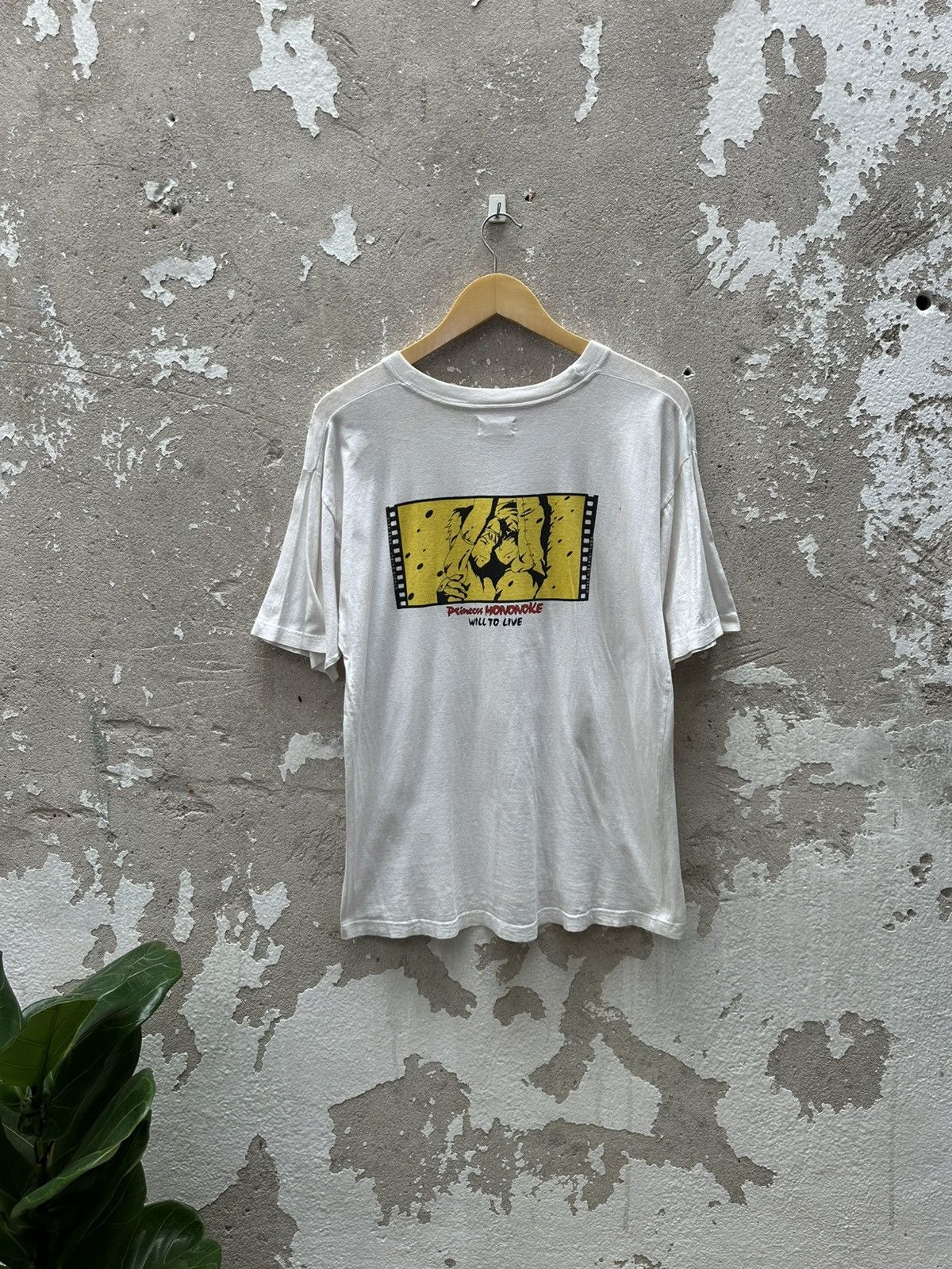Anime × Japanese Brand × Vintage Vintage 90's Princess Mononoke Japan Fantasy Anime Tees Size US M / EU 48-50 / 2 - 1 Thumbnail