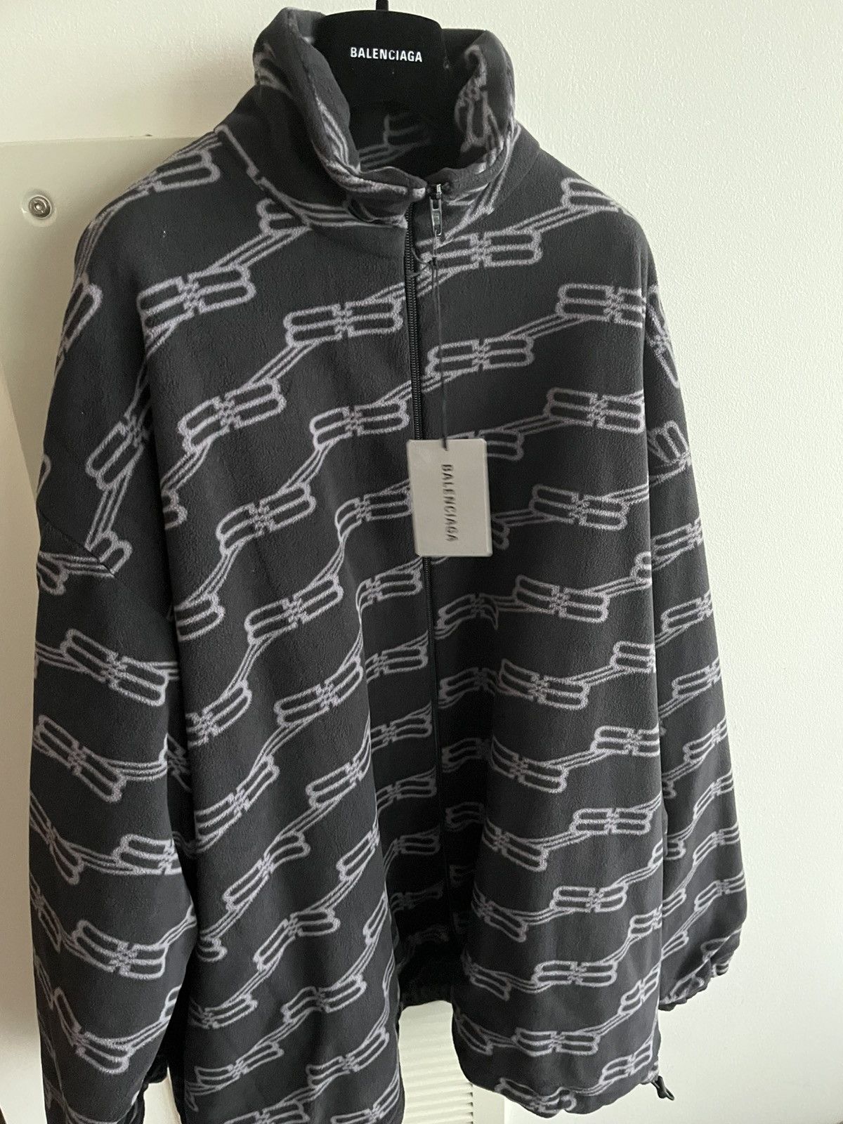 Balenciaga Super Runway Balenciaga Oversized Monogram Coat Brand New Size US XXL / EU 58 / 5 - 17 Thumbnail
