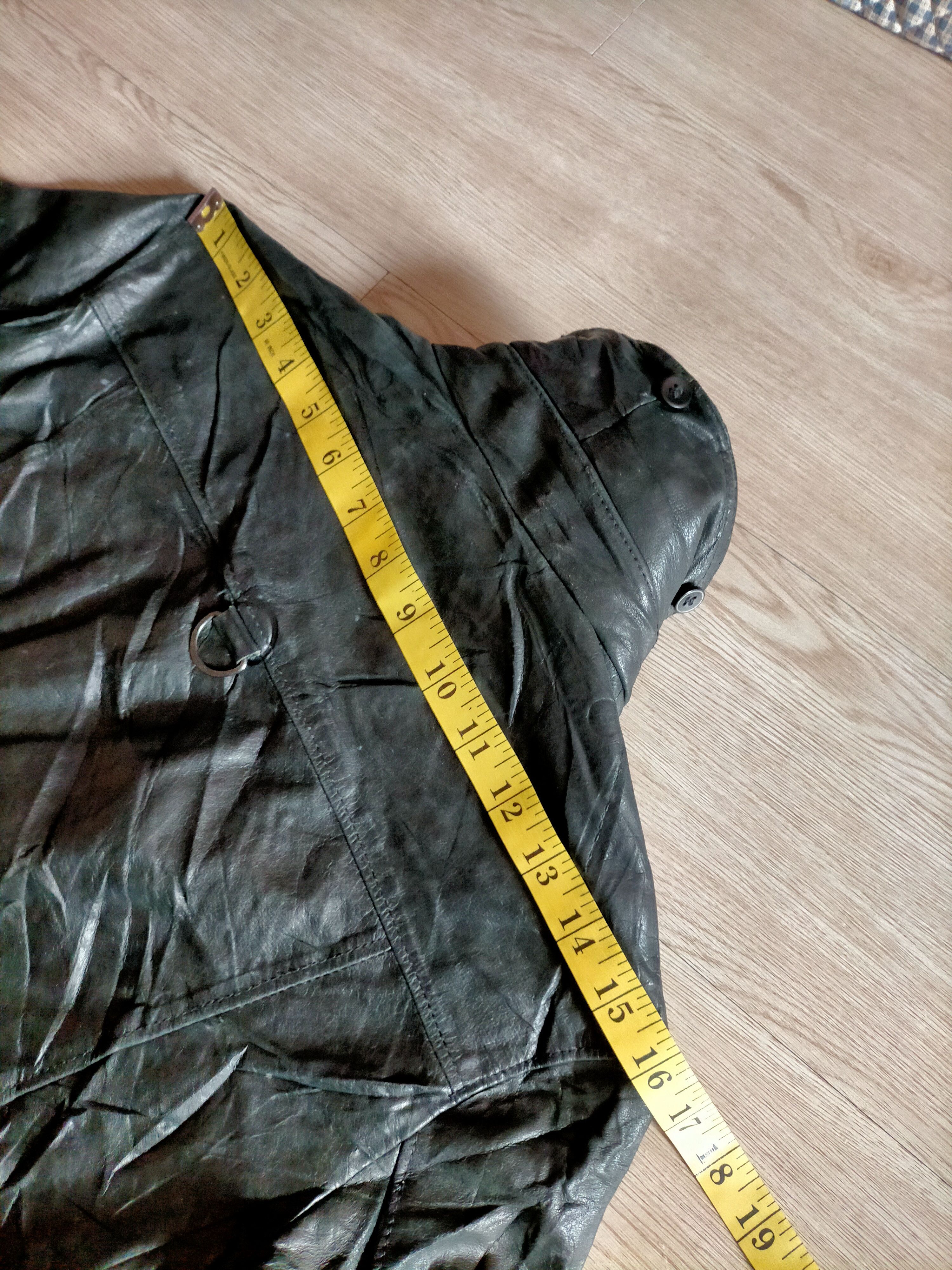 Tete Homme Tete Homme Issey Miyake Vintage Leather Ramones Jacket Size US M / EU 48-50 / 2 - 23 Thumbnail