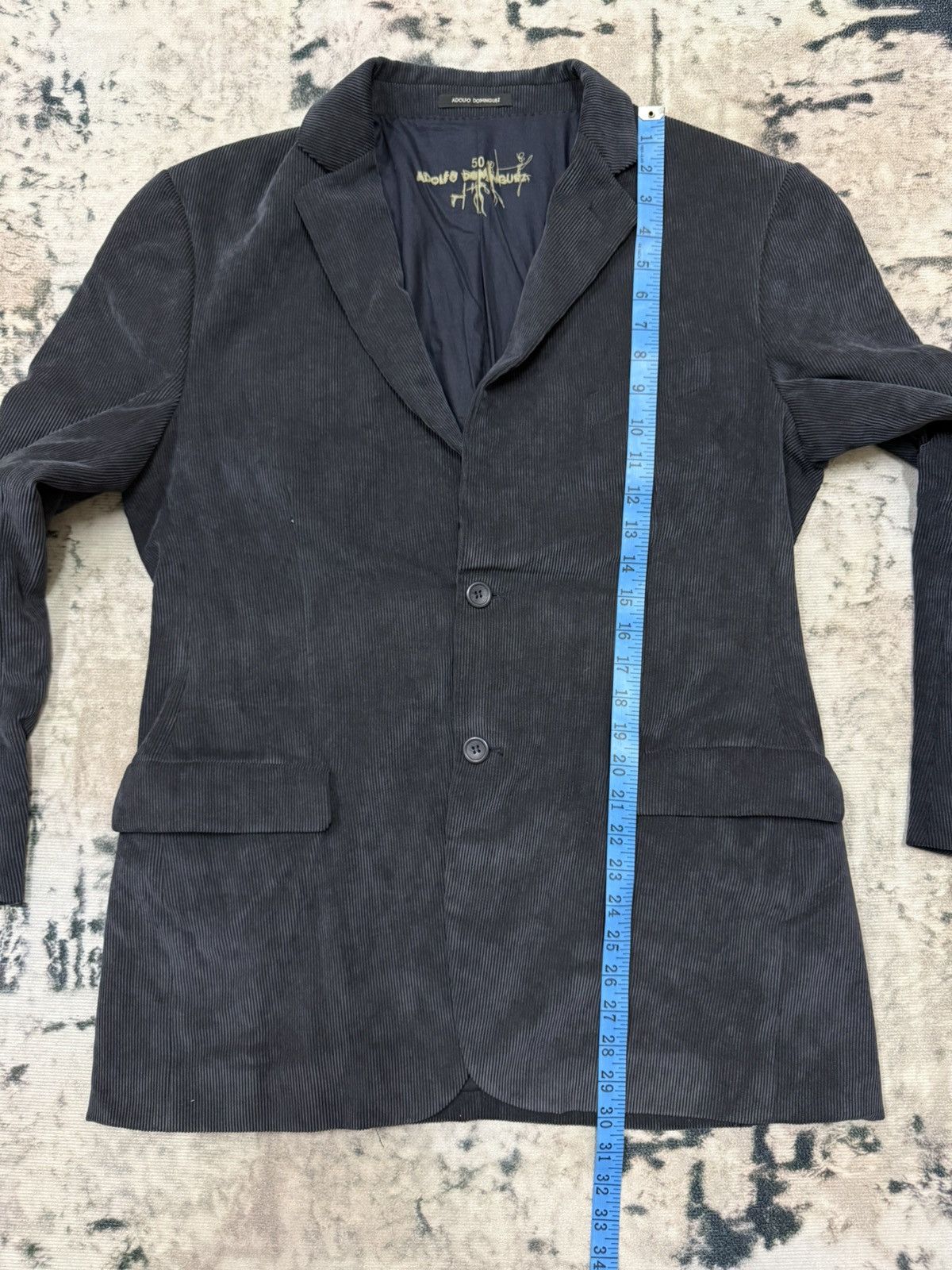 Adolfo Dominguez × Japanese Brand × Vintage Adolfo dominguez cudroy Coats Jacket Size US M / EU 48-50 / 2 - 15 Thumbnail