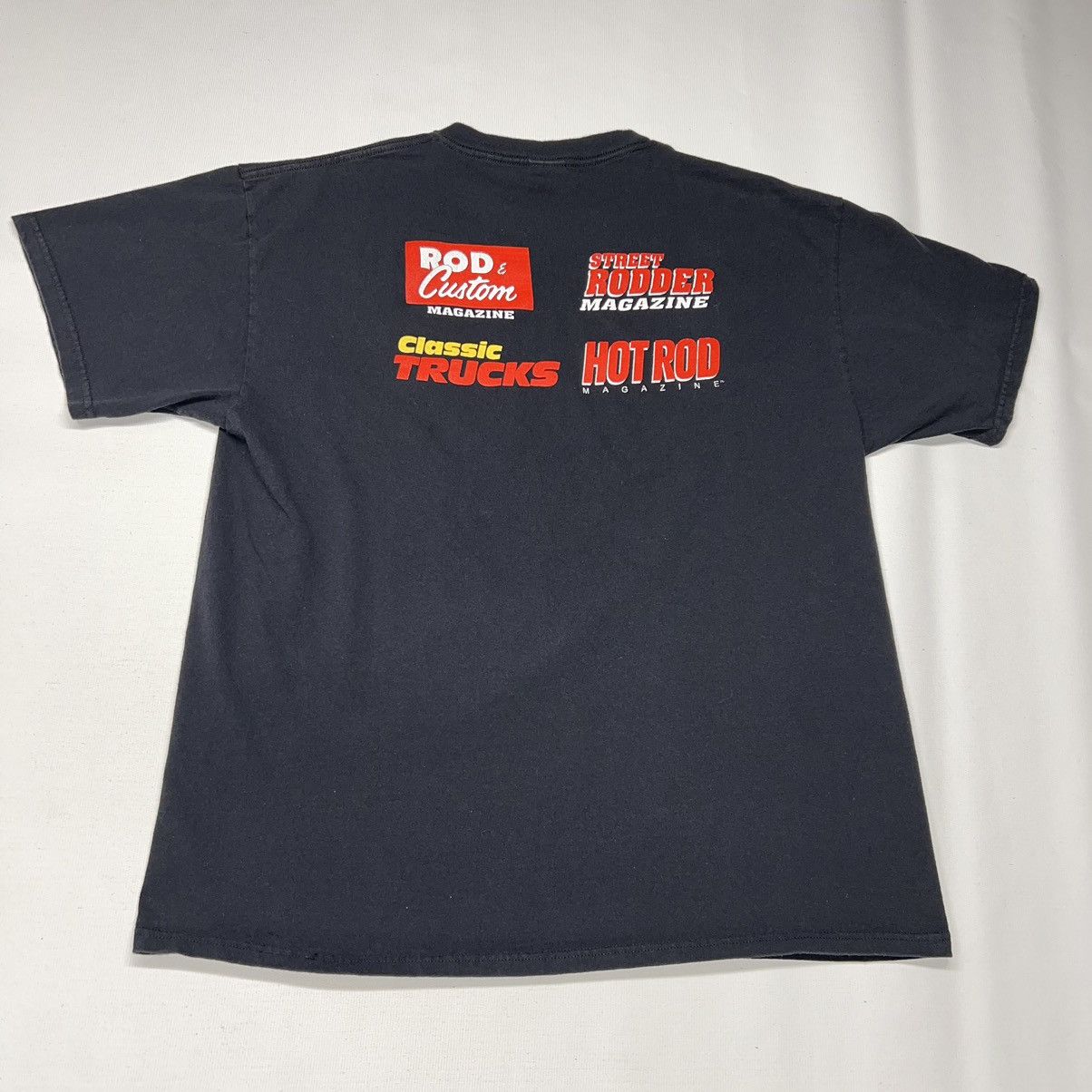 Delta × Vintage VTG Car Tee Shirt Black Hot Rod Classic Drive Thru Graphic Size US XL / EU 56 / 4 - 9 Thumbnail