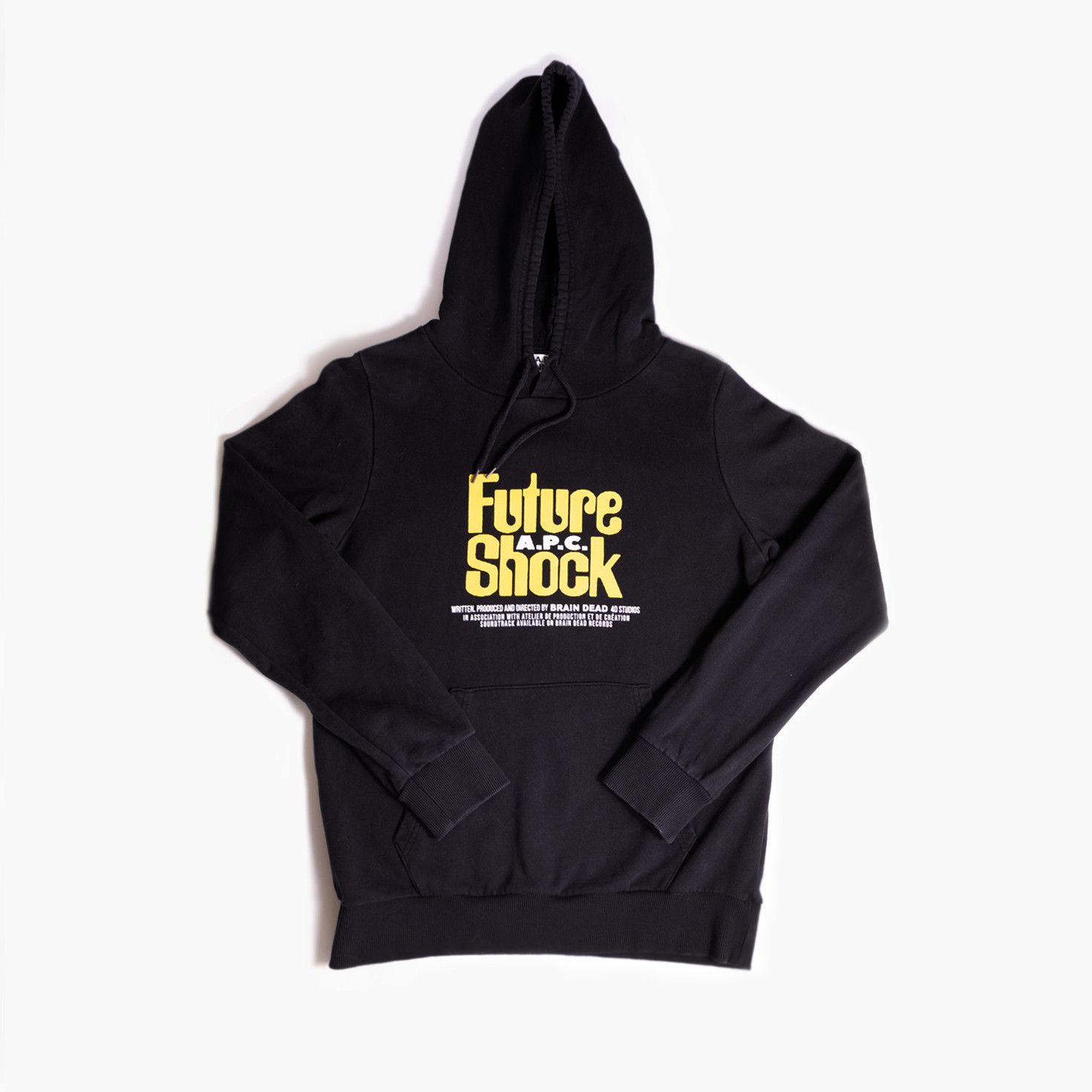 A.P.C. × Brain Dead A.P.C. x Brain Dead Future Shock Hoodie Black Size S Size US S / EU 44-46 / 1 - 1 Thumbnail