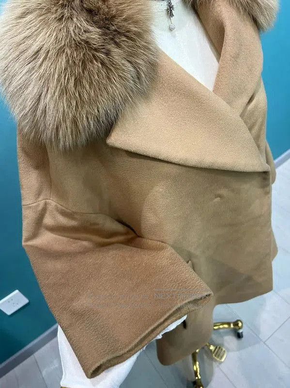Max Mara MaxMara Camel Wool Coat for Women . Size M / US 6-8 / IT 42-44 - 5 Thumbnail