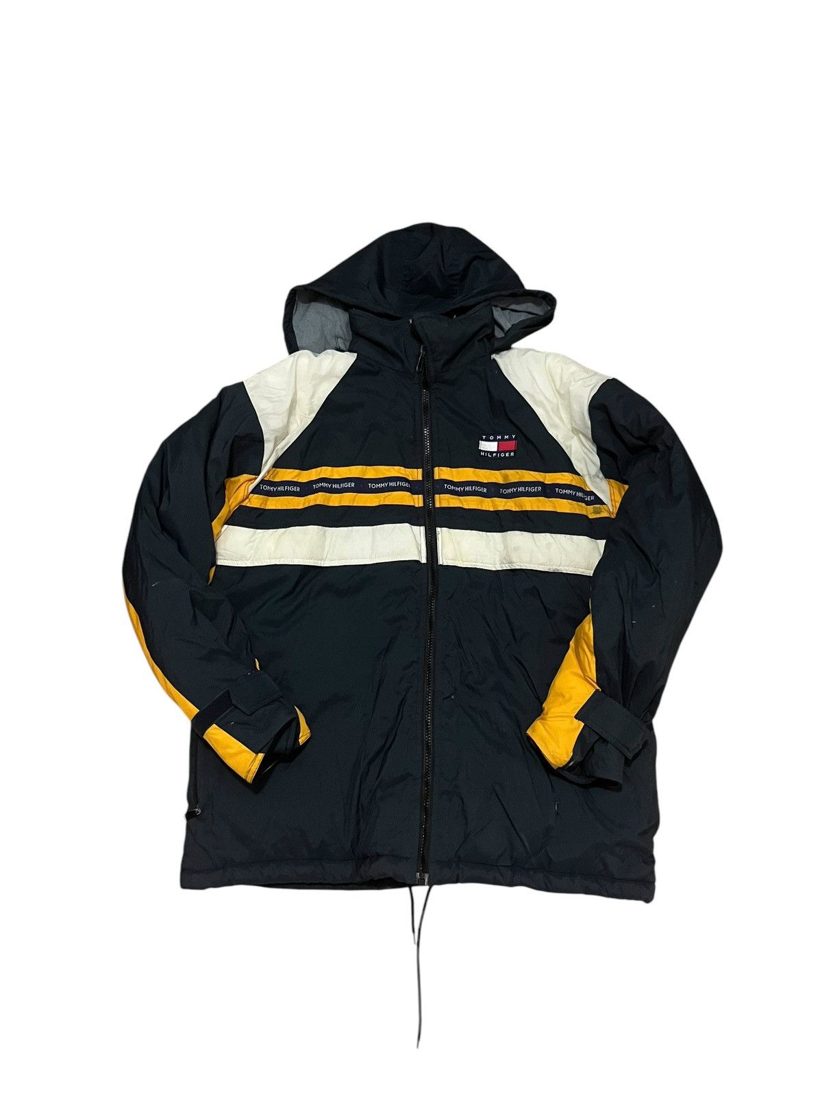 Tommy Hilfiger Vintage Vintage Tommy Hilfiger Colorblock Jacket XL Rare 90s Style Grailed