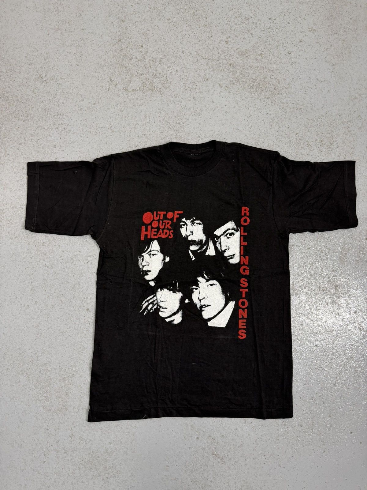Band Tees Rolling Stones Out Of Our Heads Dead Stock Single Stitch Tee Size US L / EU 52-54 / 3 - 1 Thumbnail