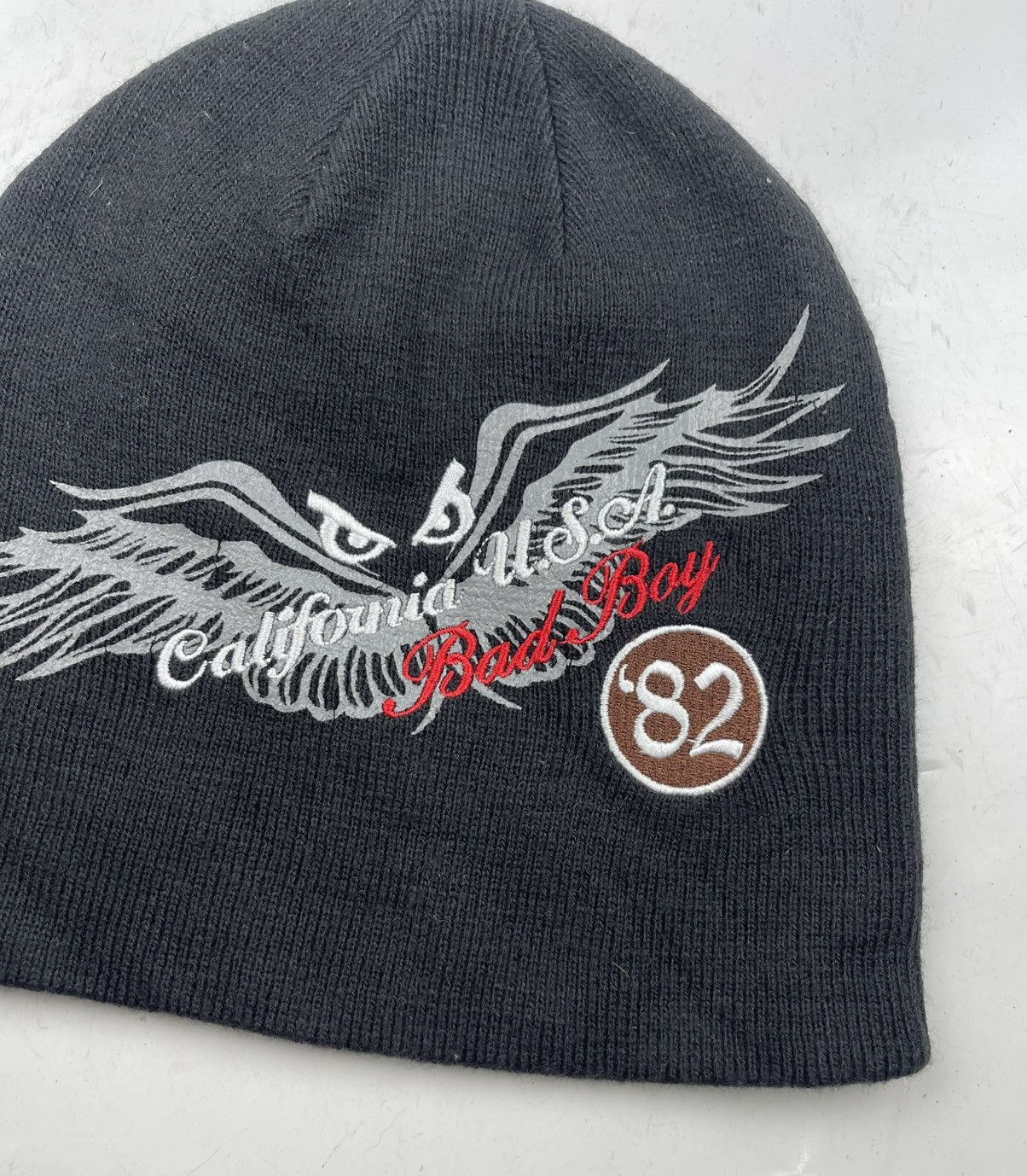 Seditionaries bad boy beanie hat tc32 Size ONE SIZE - 3 Thumbnail