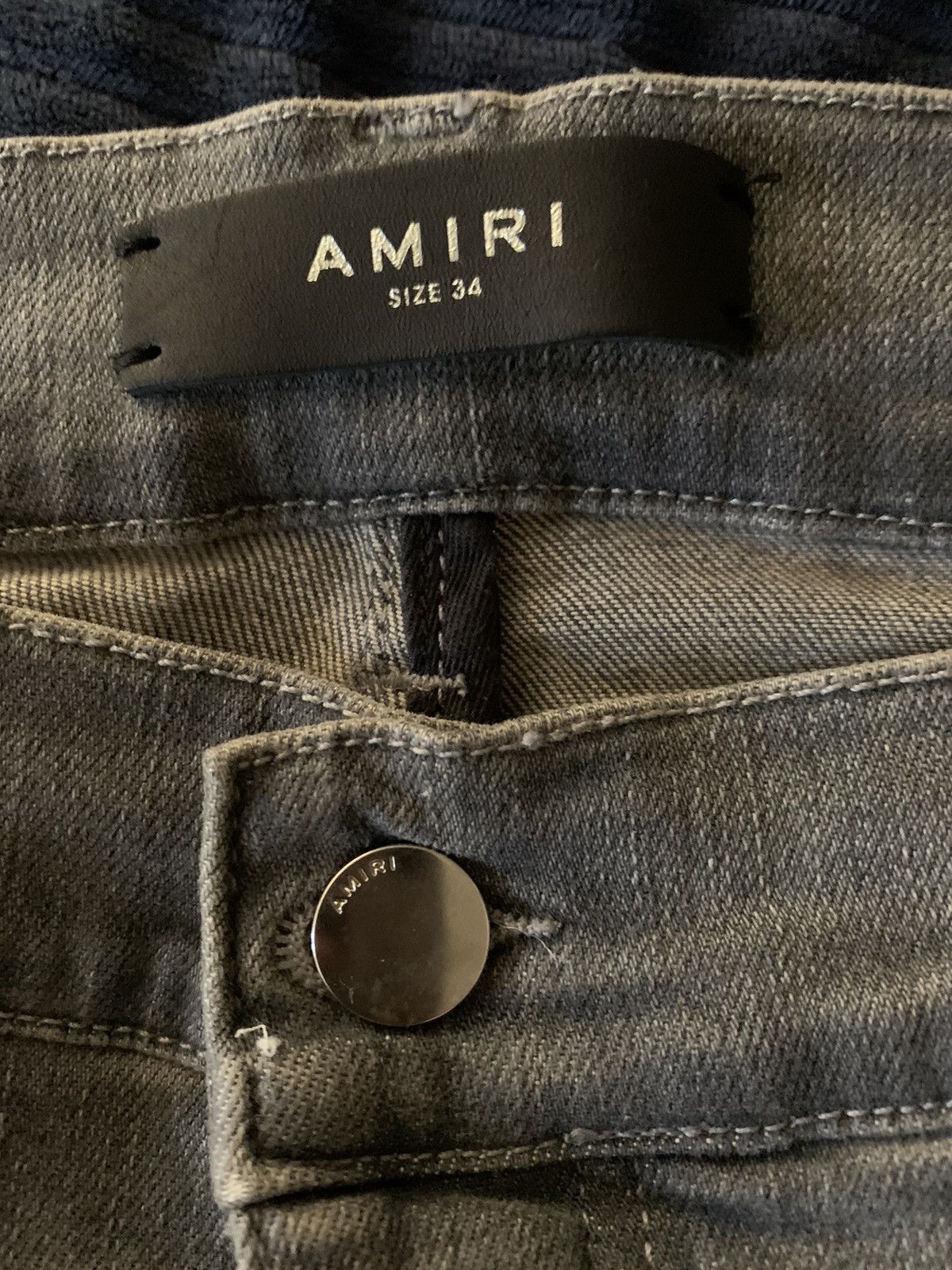 Amiri × Designer ⚠️AMIRI JEANS Size US 34 / EU 50 - 3 Thumbnail