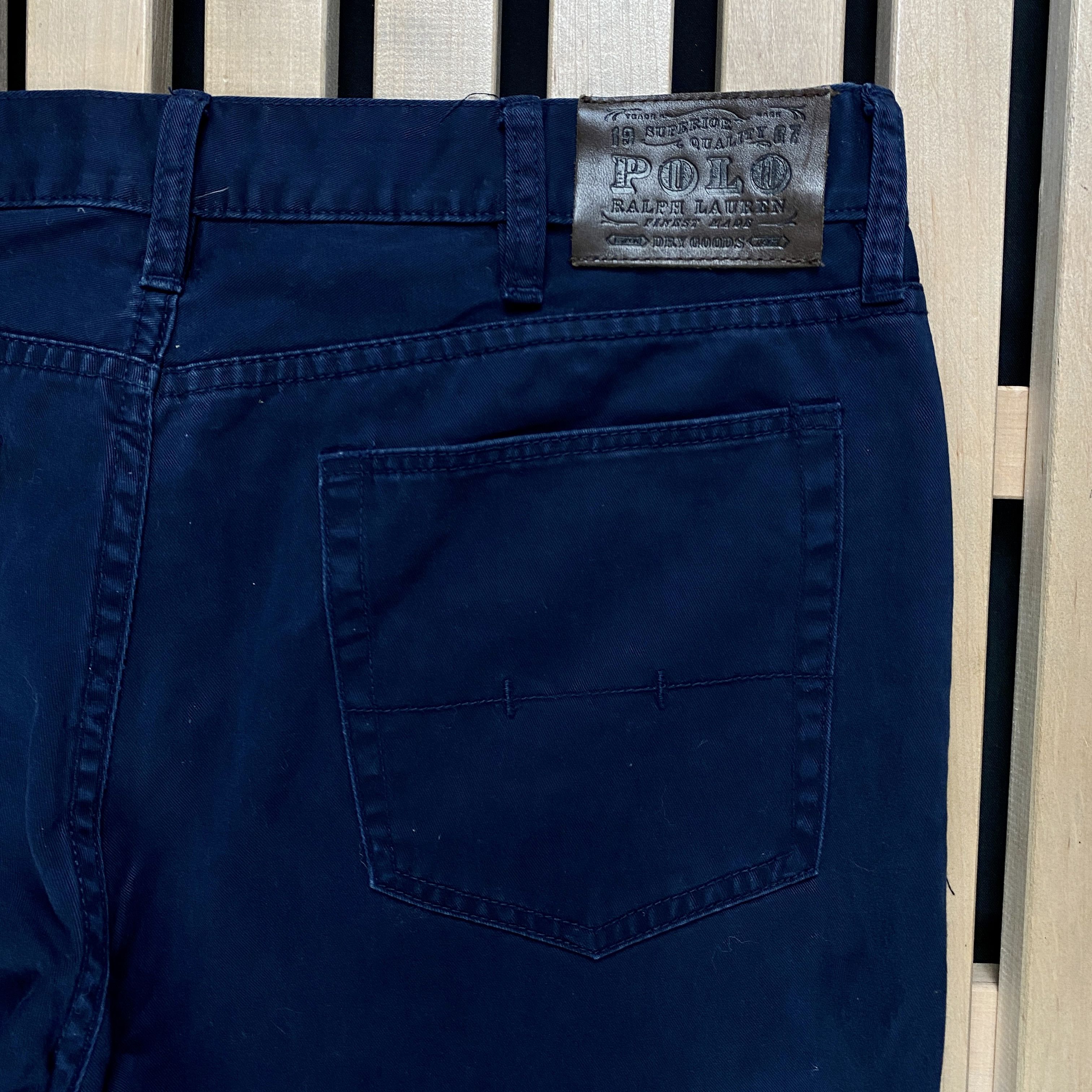Polo Ralph Lauren × Ralph Lauren Mens Denim Pants Polo Ralph Lauren Size 36 Cotton Size US 36 / EU 52 - 8 Thumbnail