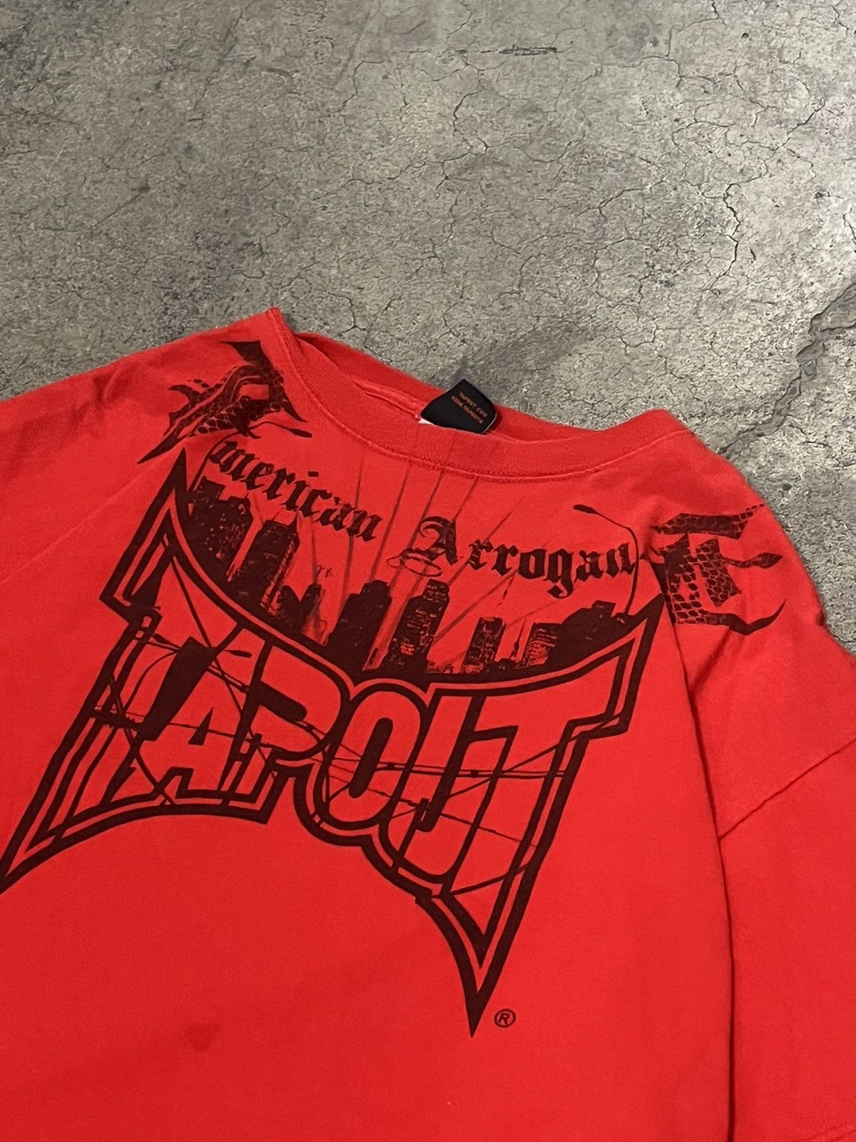 Vintage Y2K tap out shirt Size US XXL / EU 58 / 5 - 5 Thumbnail