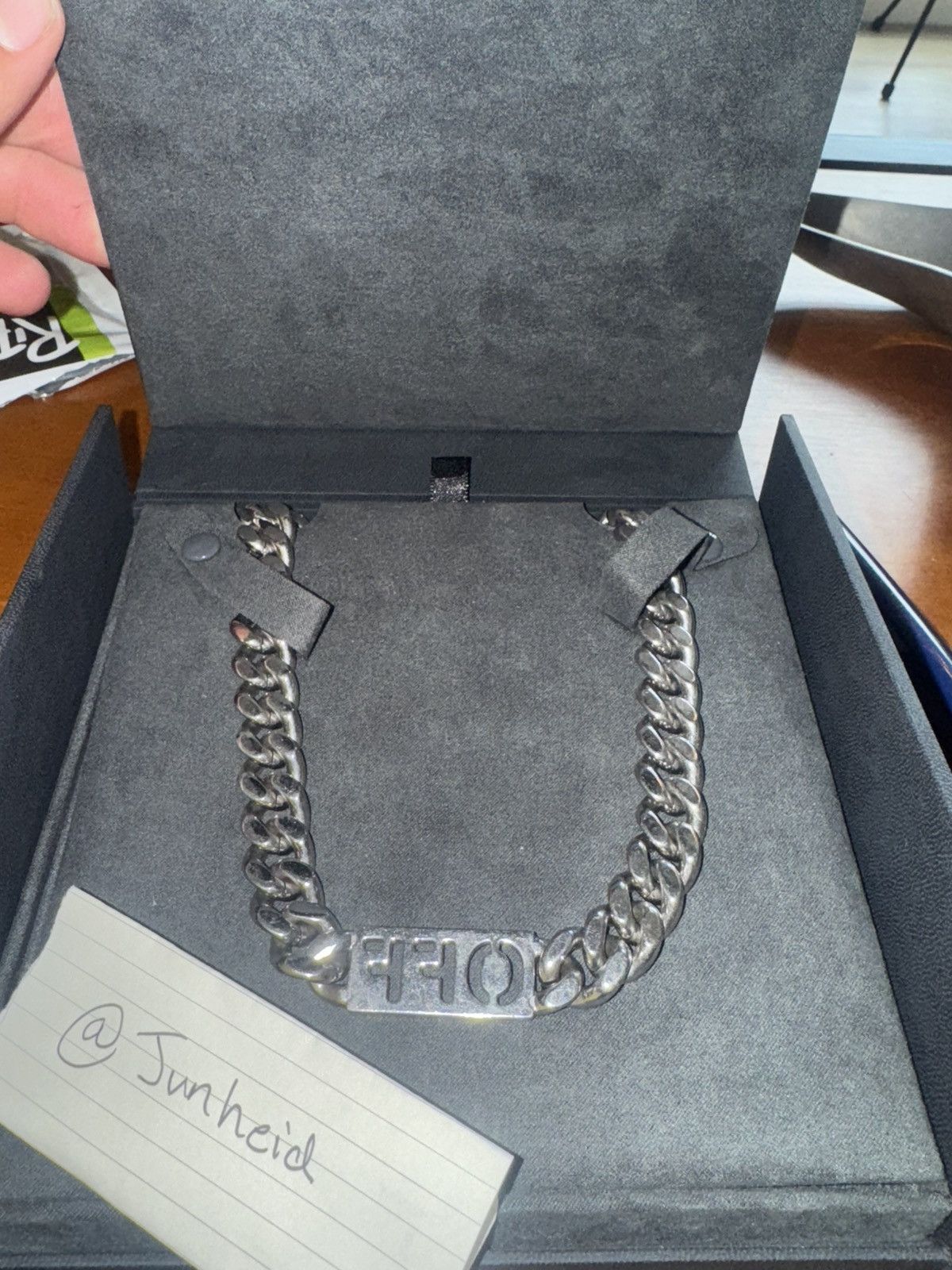 Off-White Off-White Necklace Silver No Color Size ONE SIZE - 3 Thumbnail