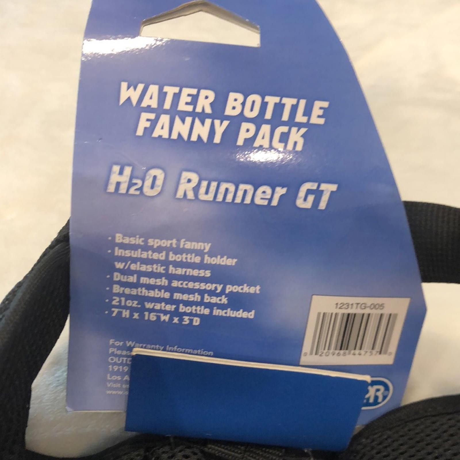 Outdoor Research Black Water Bottle Fanny Pack Runners water bottle Size ONE SIZE - 3 Thumbnail