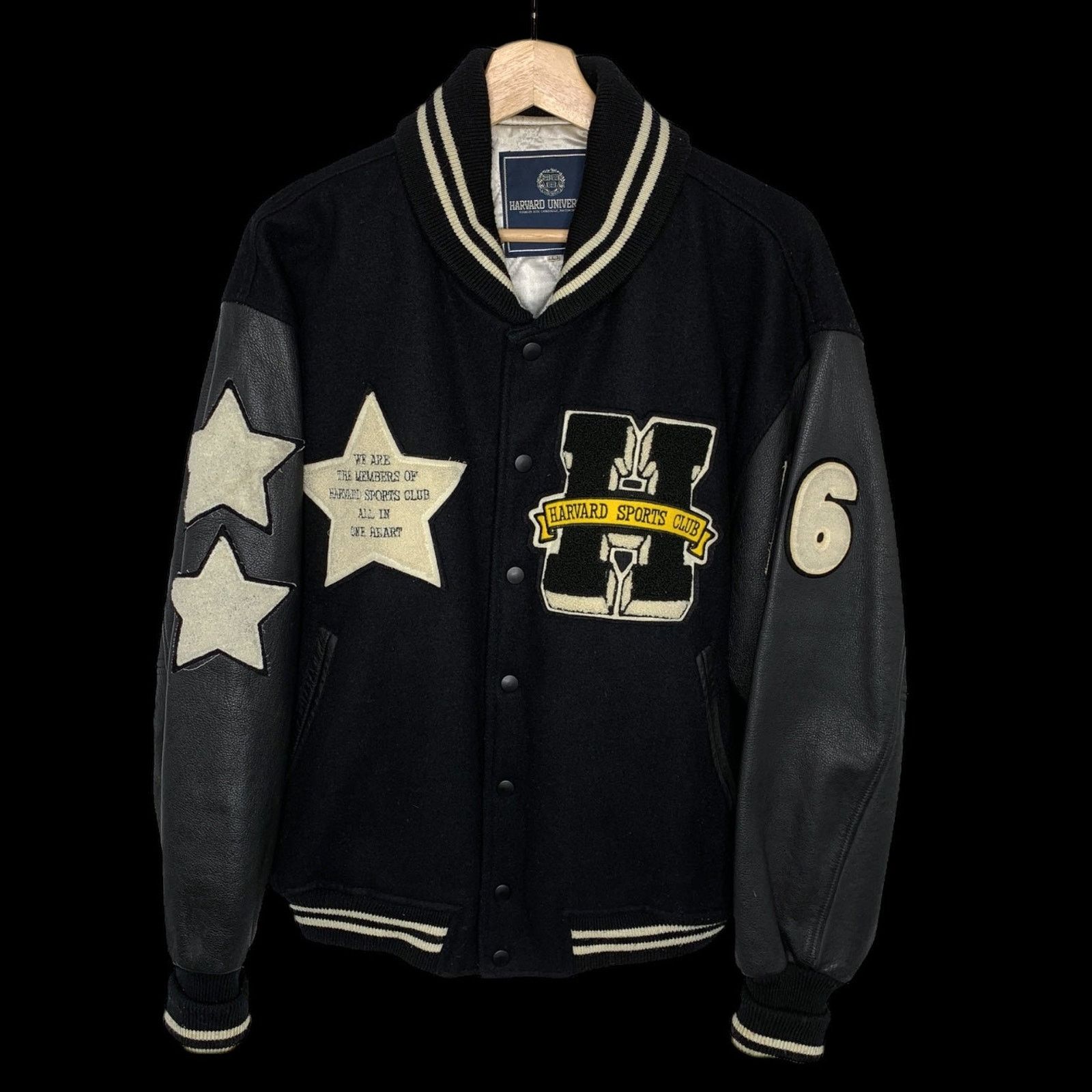 Other HARVARD UNIVERSITY | ‘76 “LEADING HITTER” Varsity Jacket Size US L / EU 52-54 / 3 - 2 Thumbnail