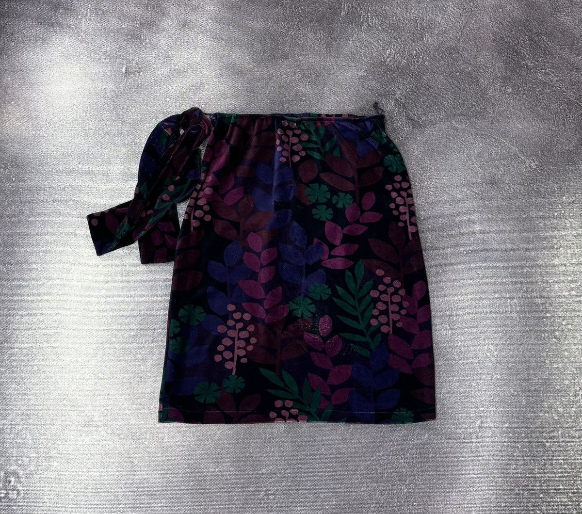 Gudrun Sjoden Gudrun Sjoden Women’s Velour Floral Set Skirt/Jacket Size M / US 6-8 / IT 42-44 - 4 Thumbnail