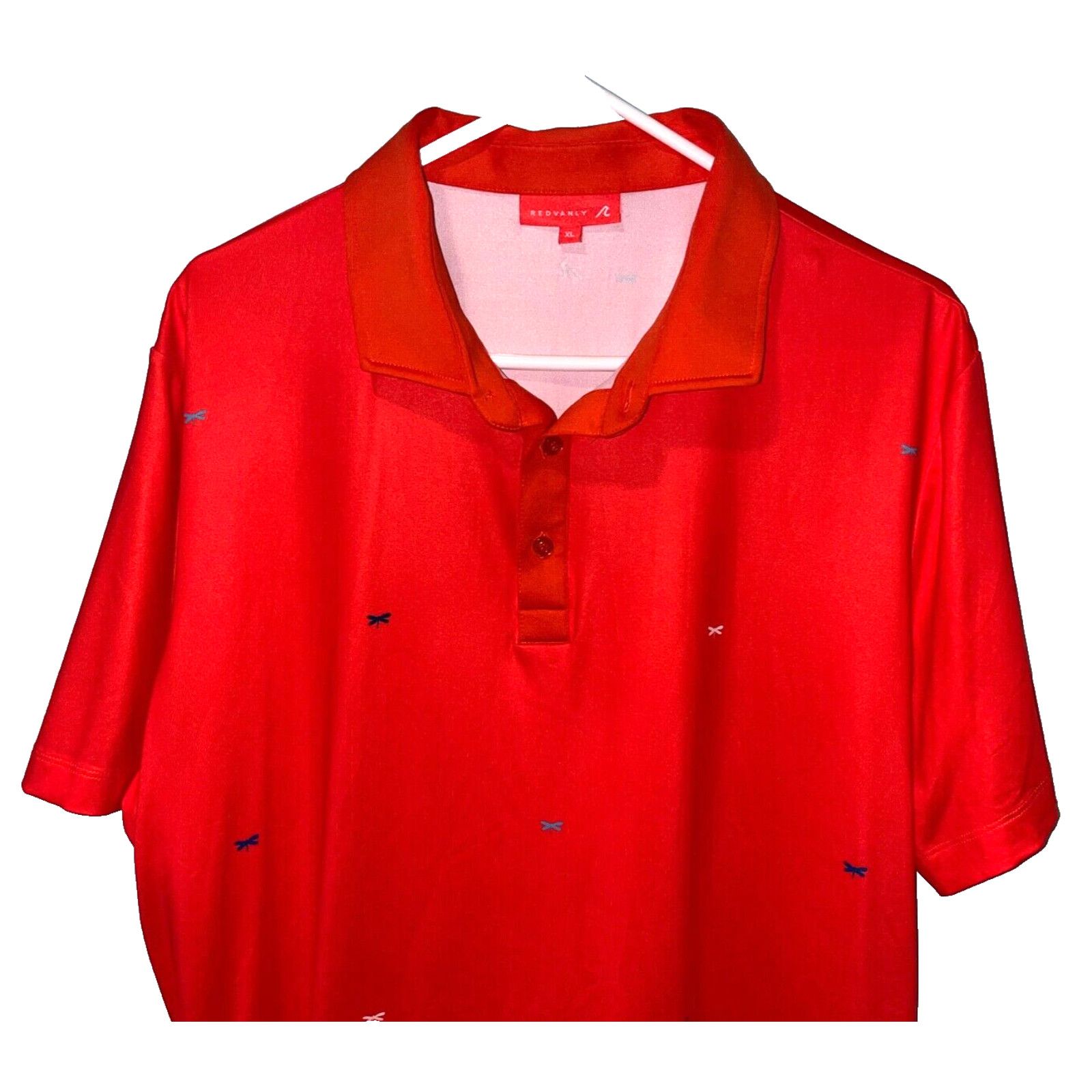 Other Redvanly Polo Shirt Men’s XL Red Performance Stretch Golf Size US XL / EU 56 / 4 - 2 Thumbnail