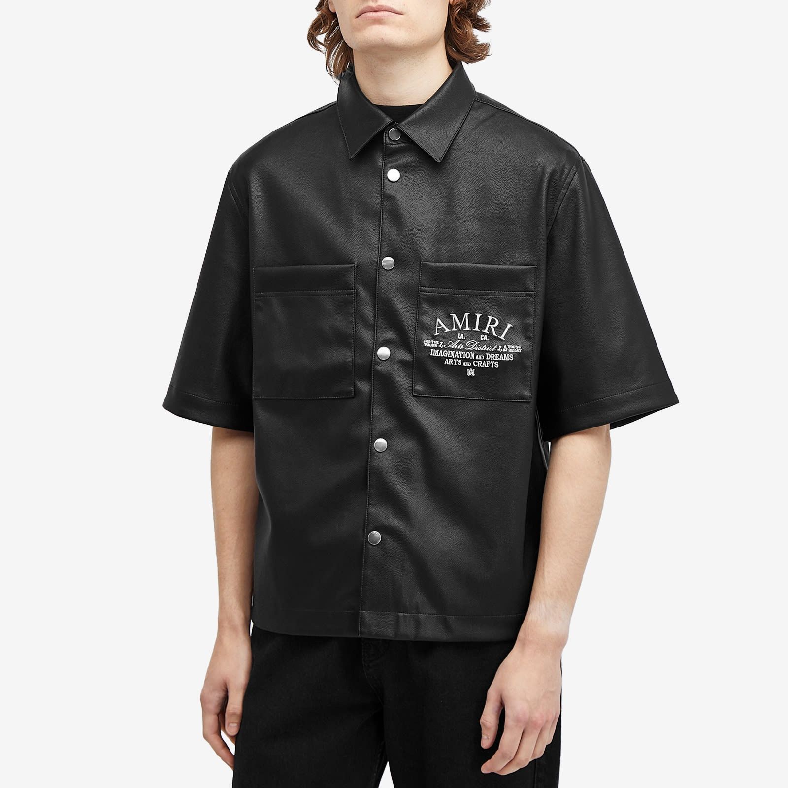 Amiri o1w1db10925 Arts District Button Up Shirt in Black Size US XXL / EU 58 / 5 - 2 Thumbnail